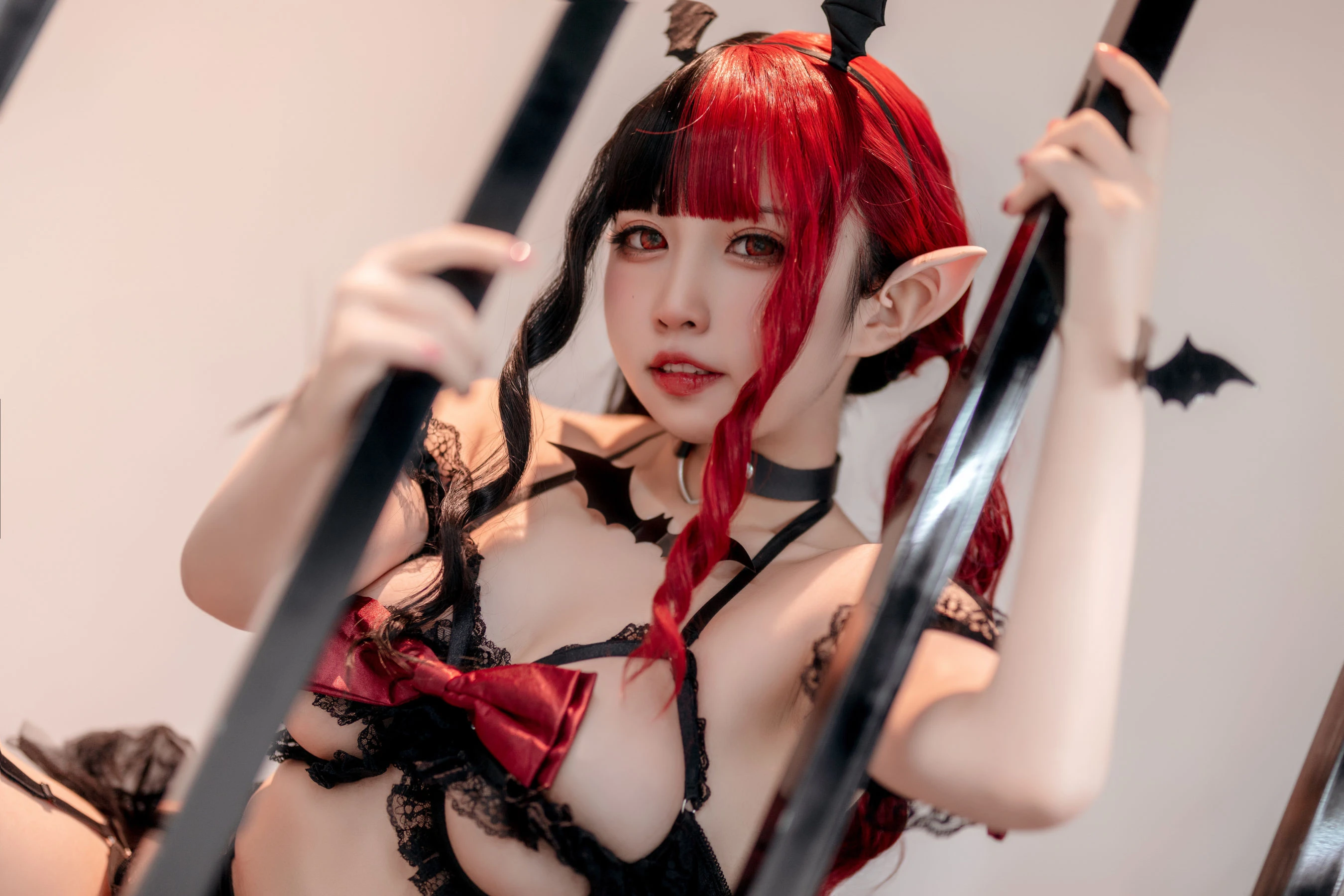 动漫博主貓田聖奈奈(桃之啾啾) – 拘束恶魔|图集秀