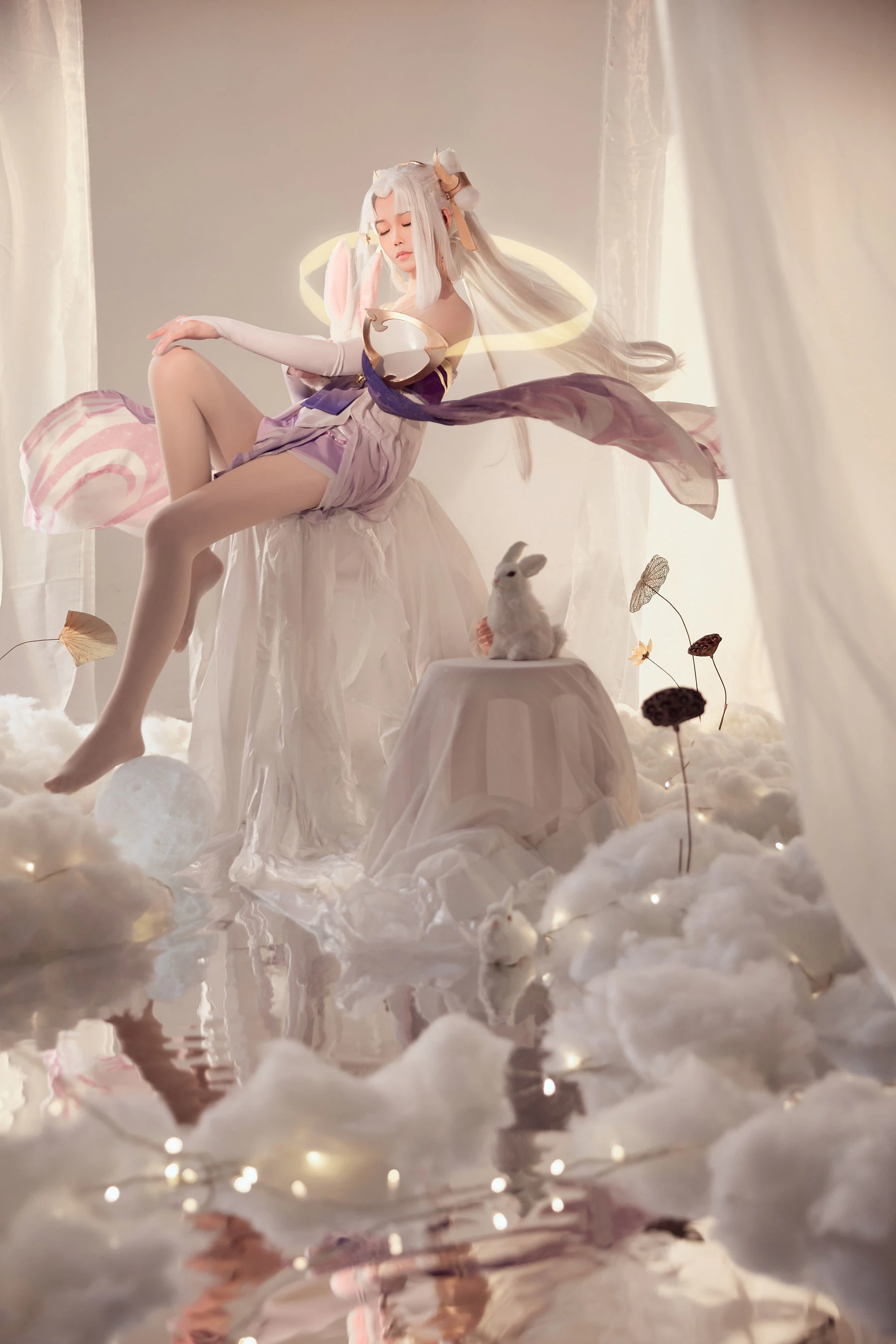 人气coser戚顾儿MIKI 王者荣耀 嫦娥插图3