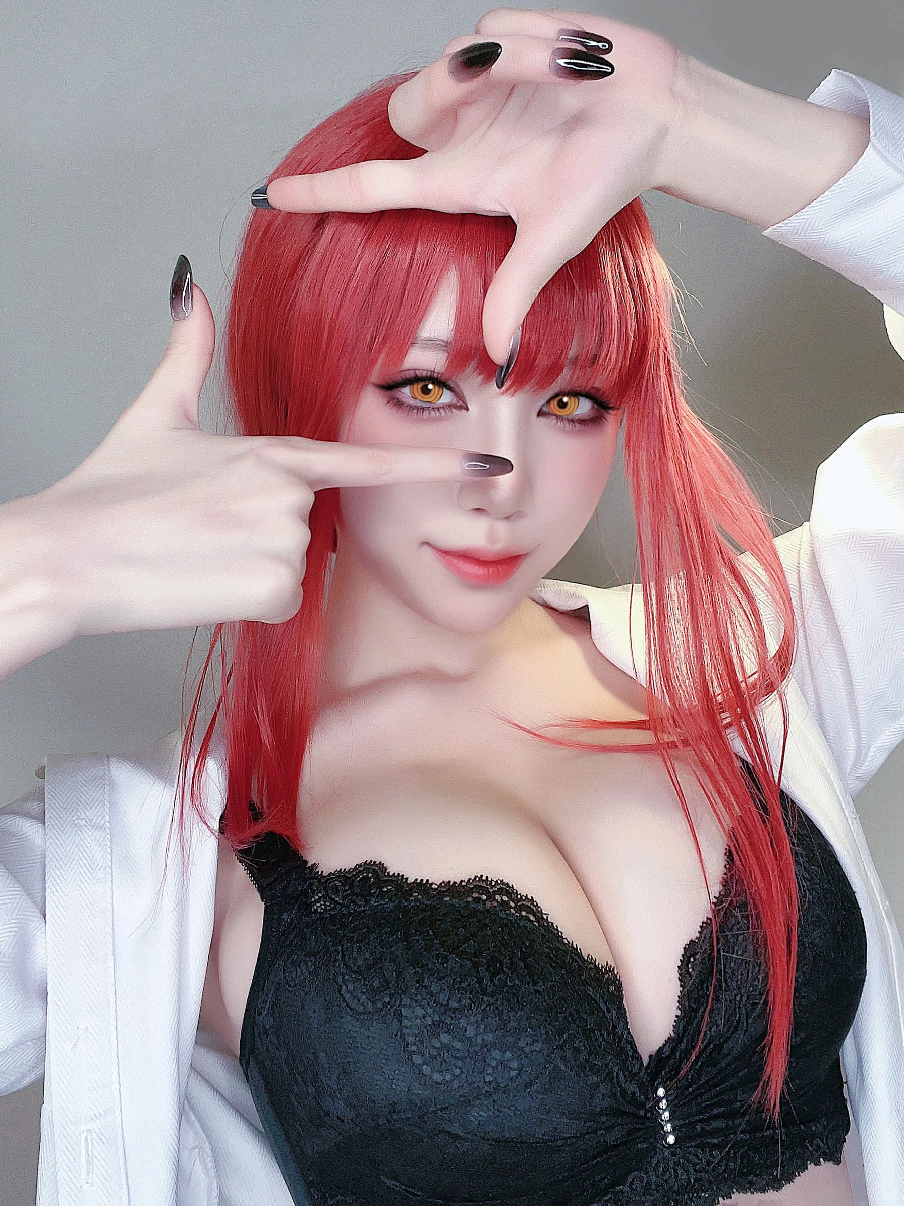 动漫博主水淼aqua – 玛奇玛自拍插图2