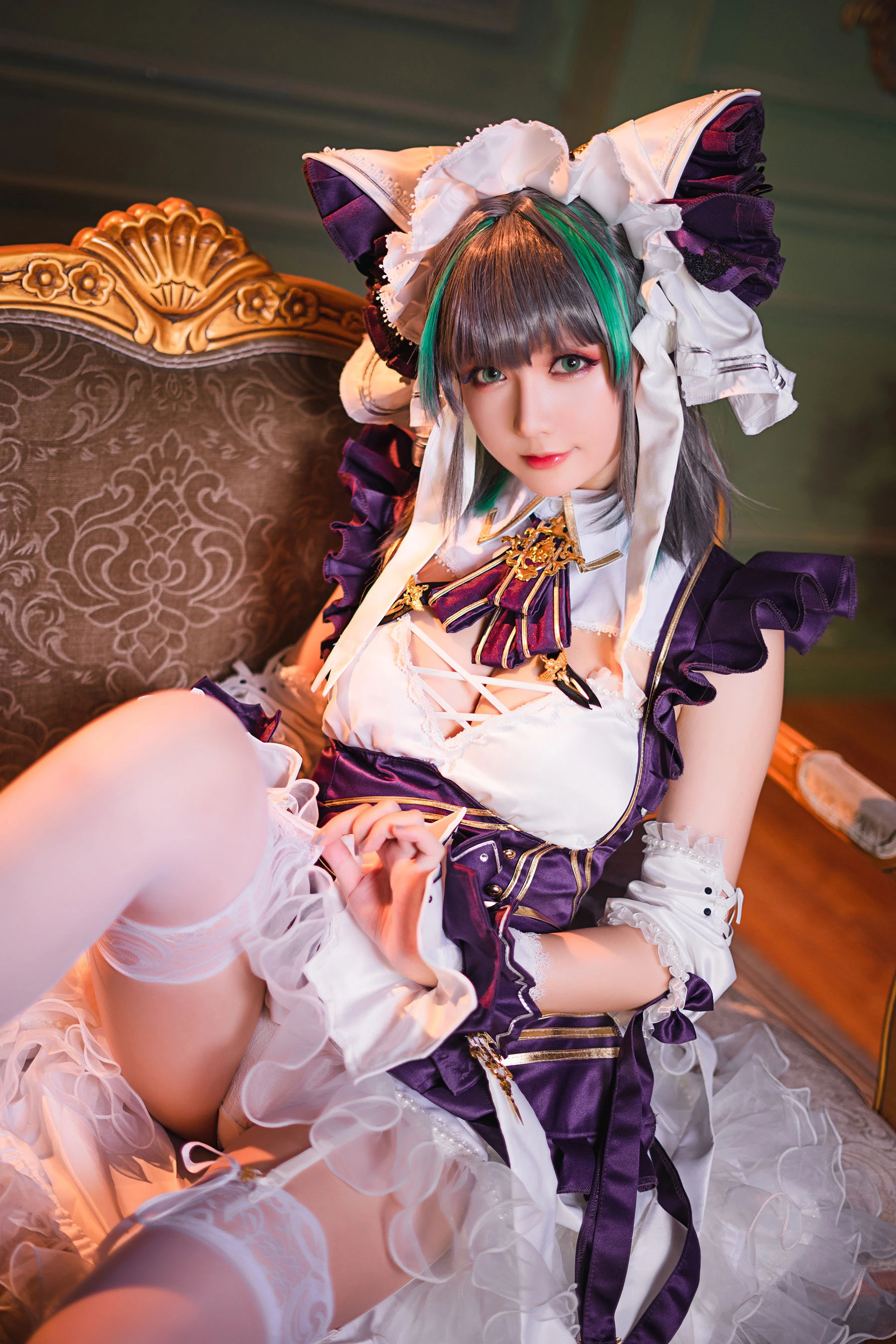 Coser小姐姐星之迟迟 – R-Maid《柴郡》|图集秀
