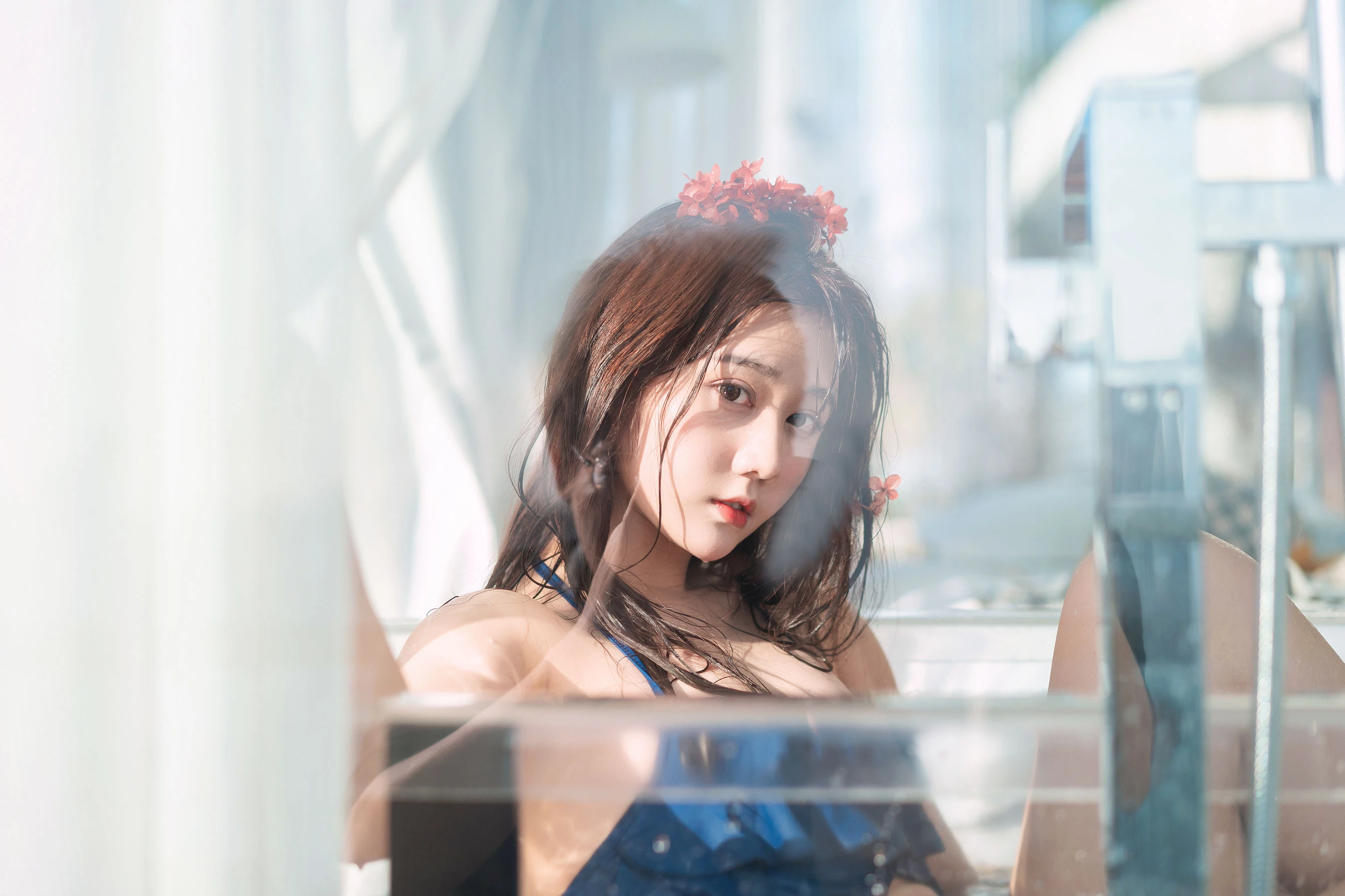 微博福利姬镜酱 私奔之泳衣插图6