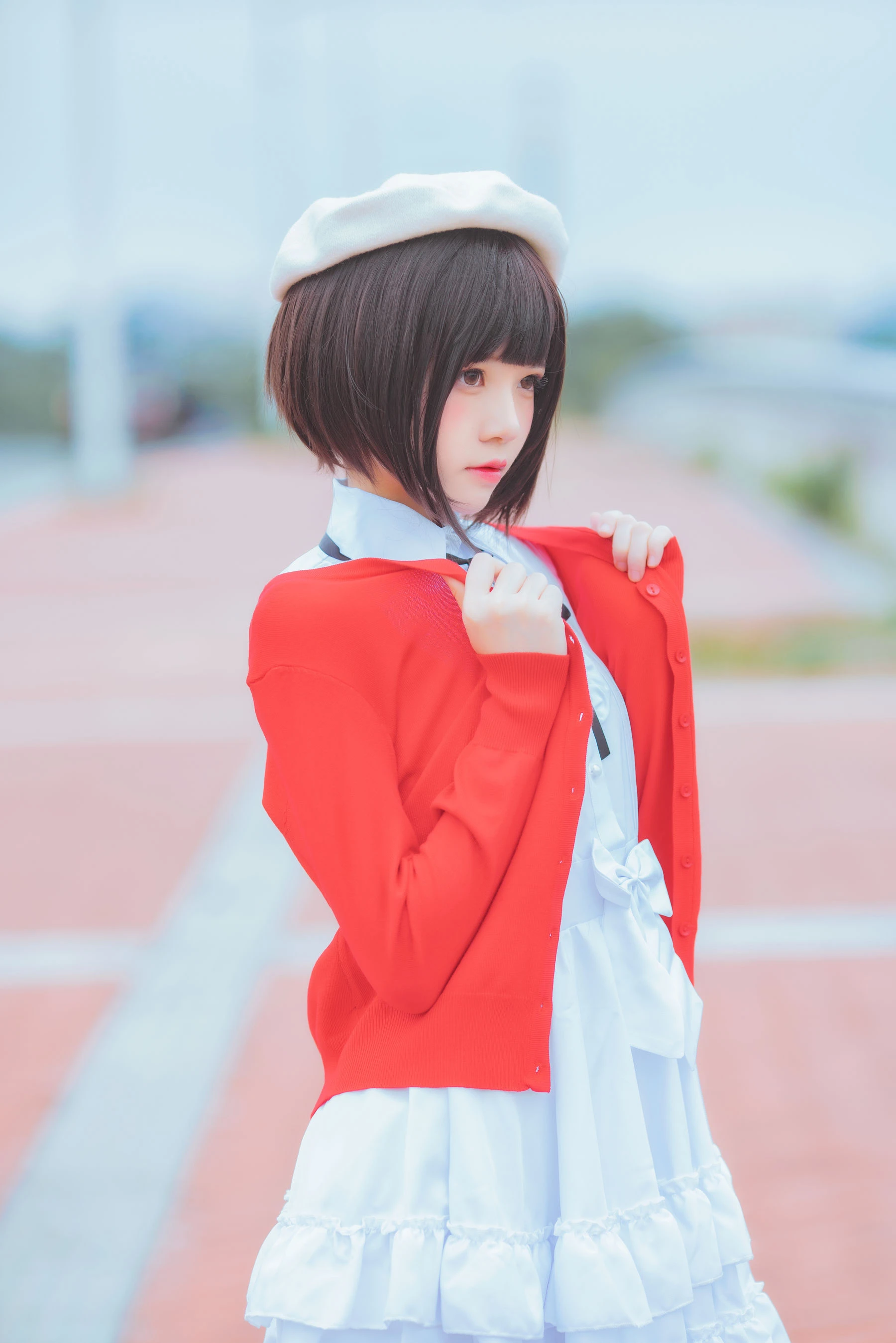 桜桃喵《(加藤惠)常服》插图7