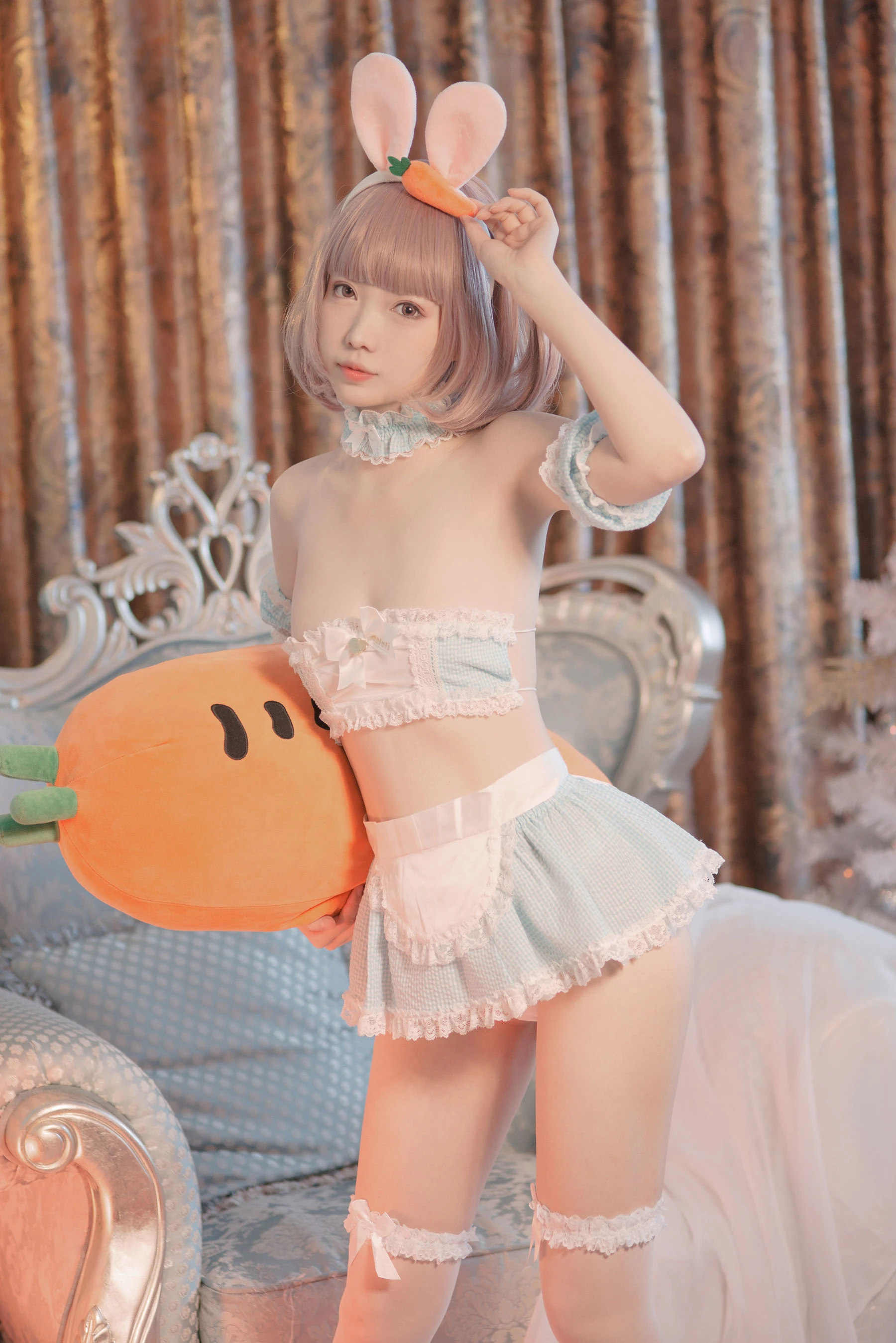 大胸萌妹妖少you1 – 雪兔插图6