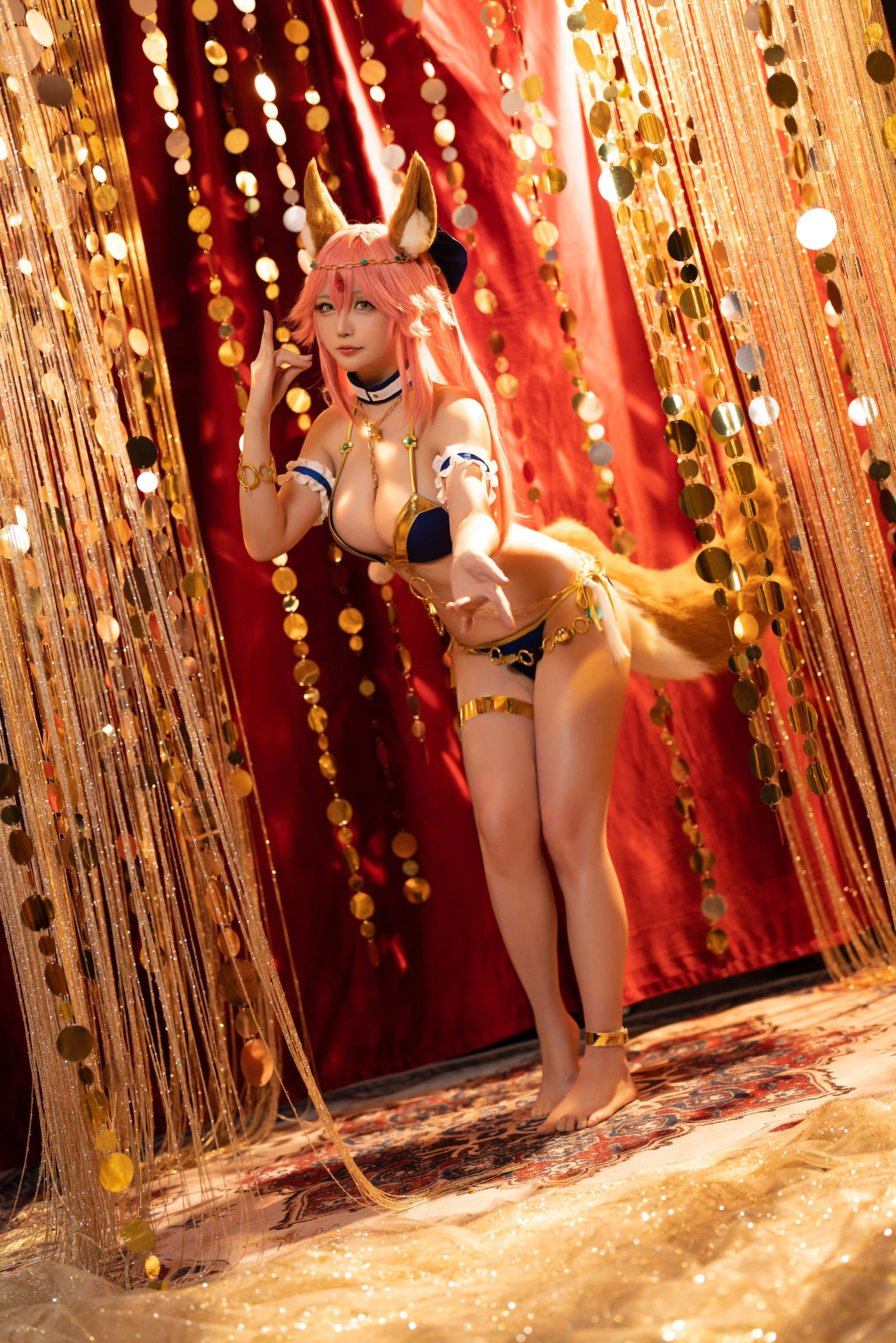 Coser小姐姐星之迟迟 – 玉藻前舞娘插图4