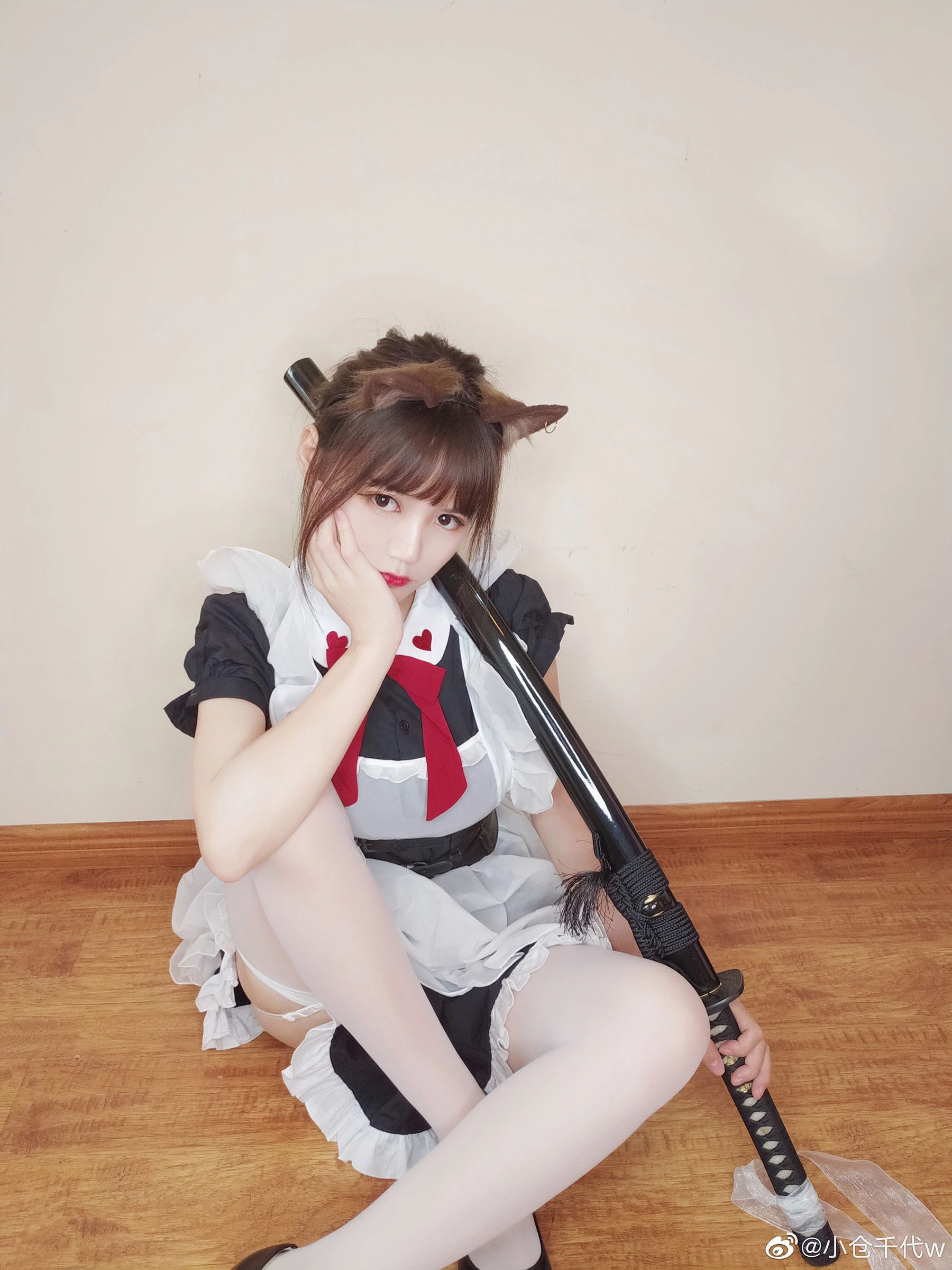 动漫博主小仓千代w – 带刀女仆插图1