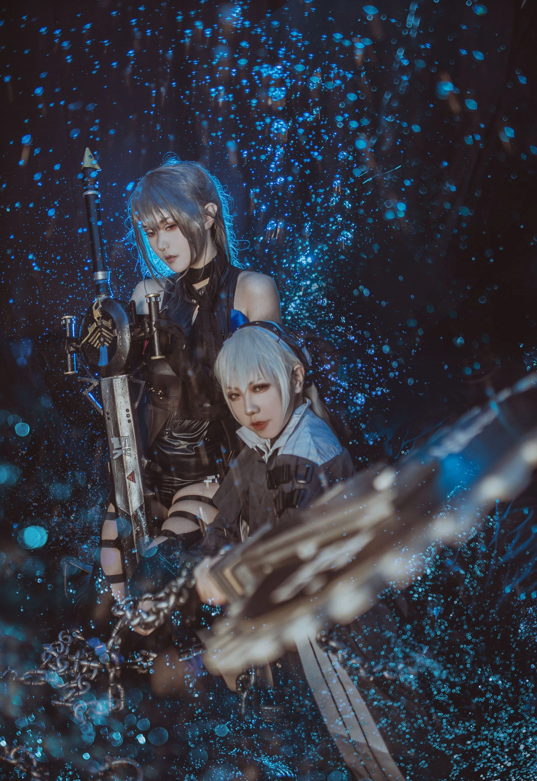 微博萌妹蓝小沂KiKi – 明日方舟 幽灵鲨插图2