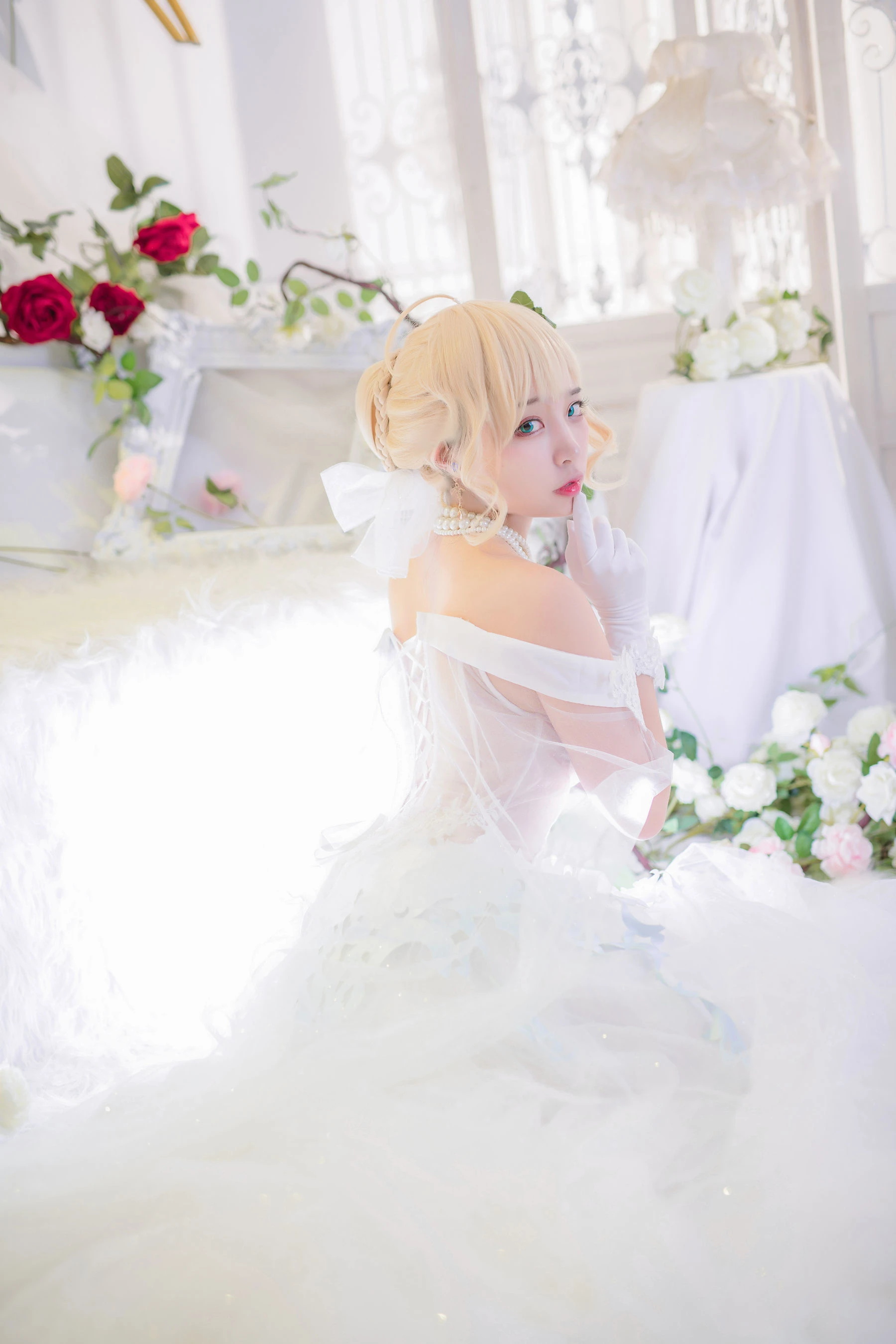 人气Coser二佐Nisa 花嫁插图2