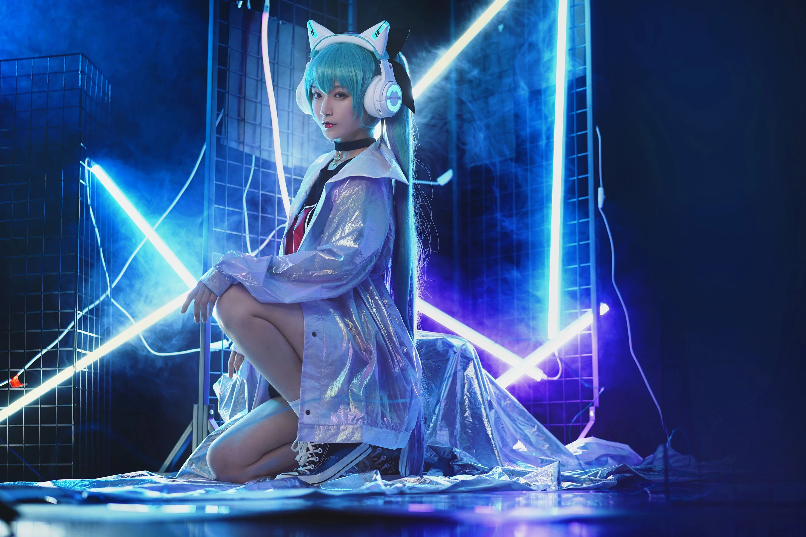 动漫博主铁板烧鬼舞w – 妖舞耳机miku插图3