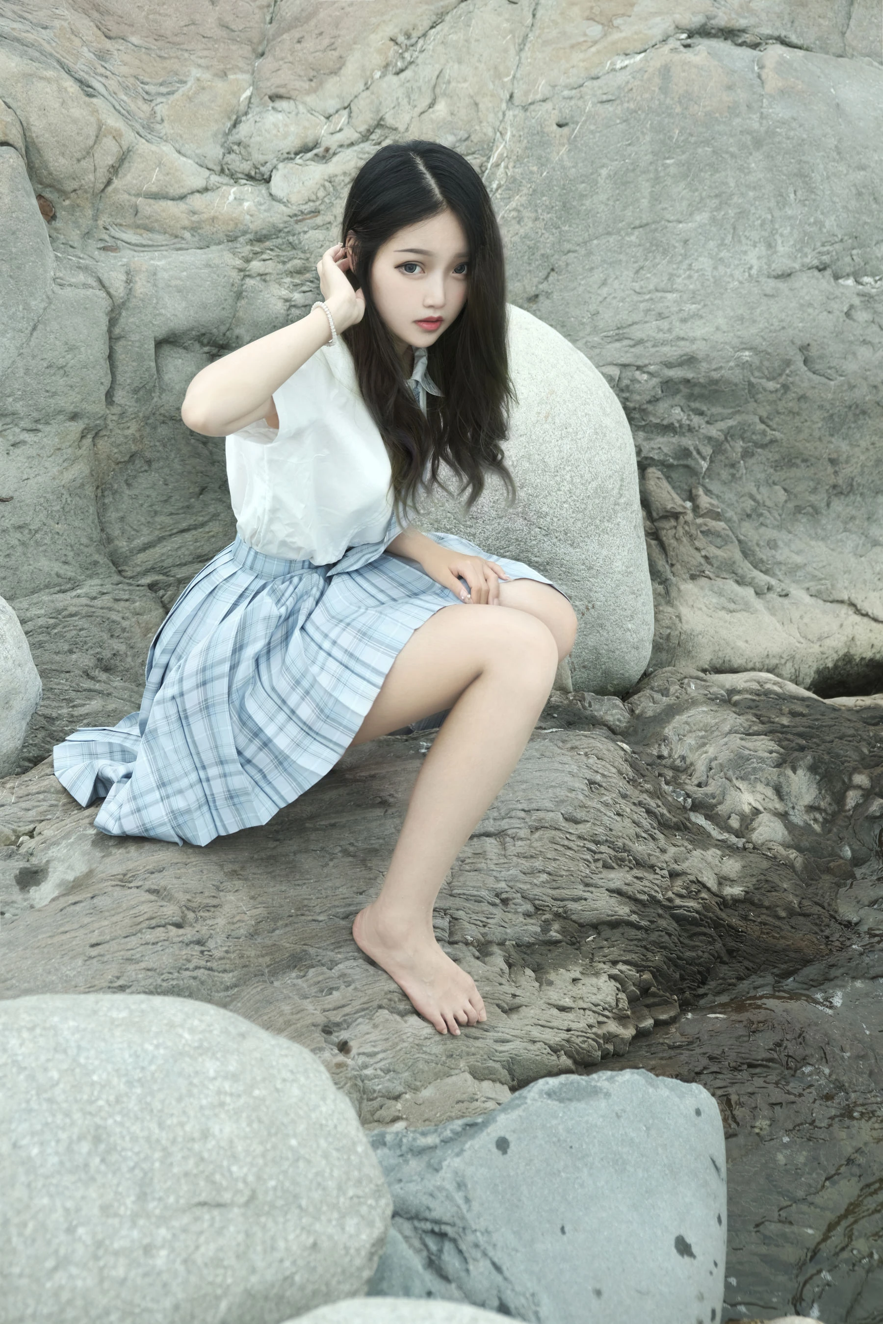 eloise软软 – 河边JK插图4