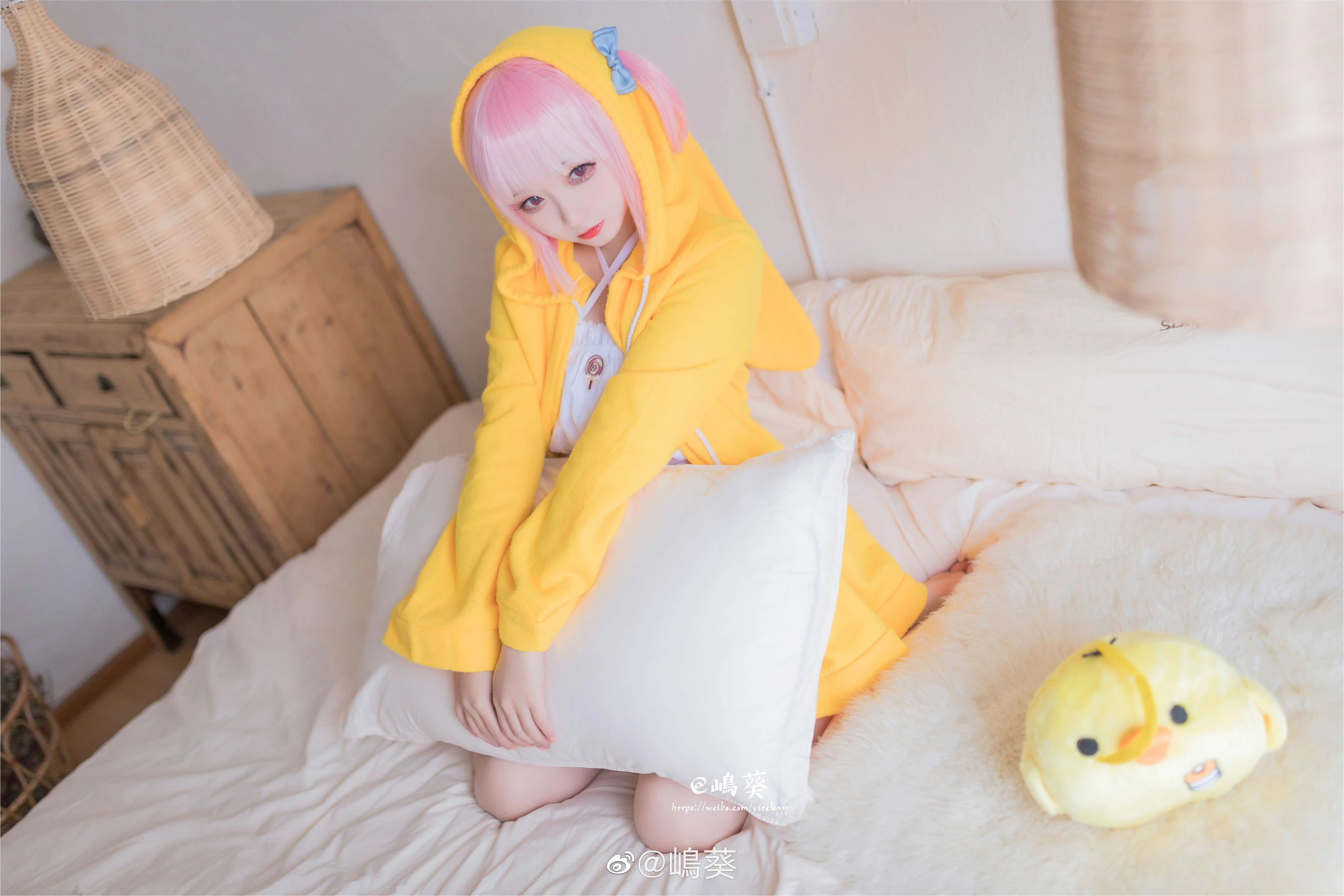 微博美女嶋葵 碧蓝航线 卯月 贪睡的天使插图6