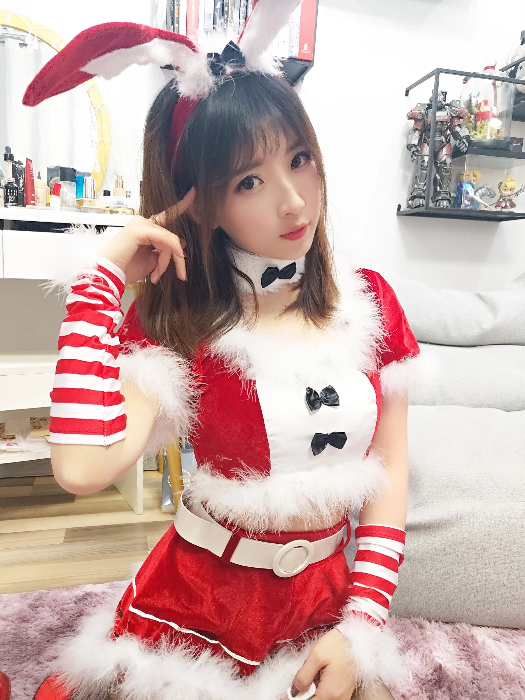 斗鱼主播小女巫露娜 – 圣诞装插图4