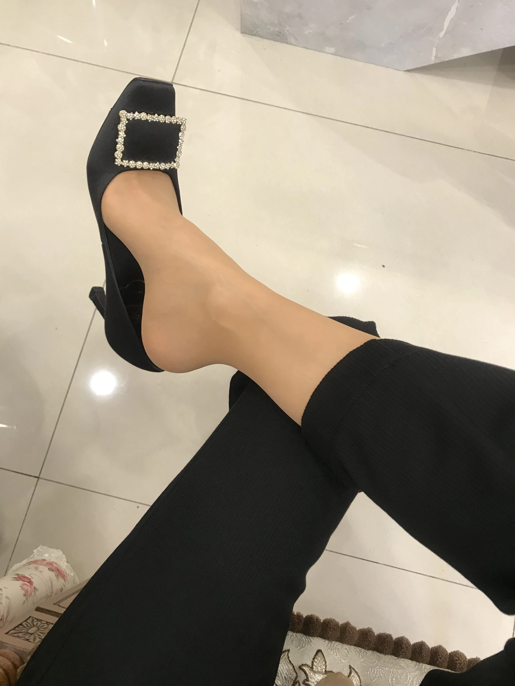 丝足博主麋鹿_Monroe 2020.05.05 亮丝美腿插图3