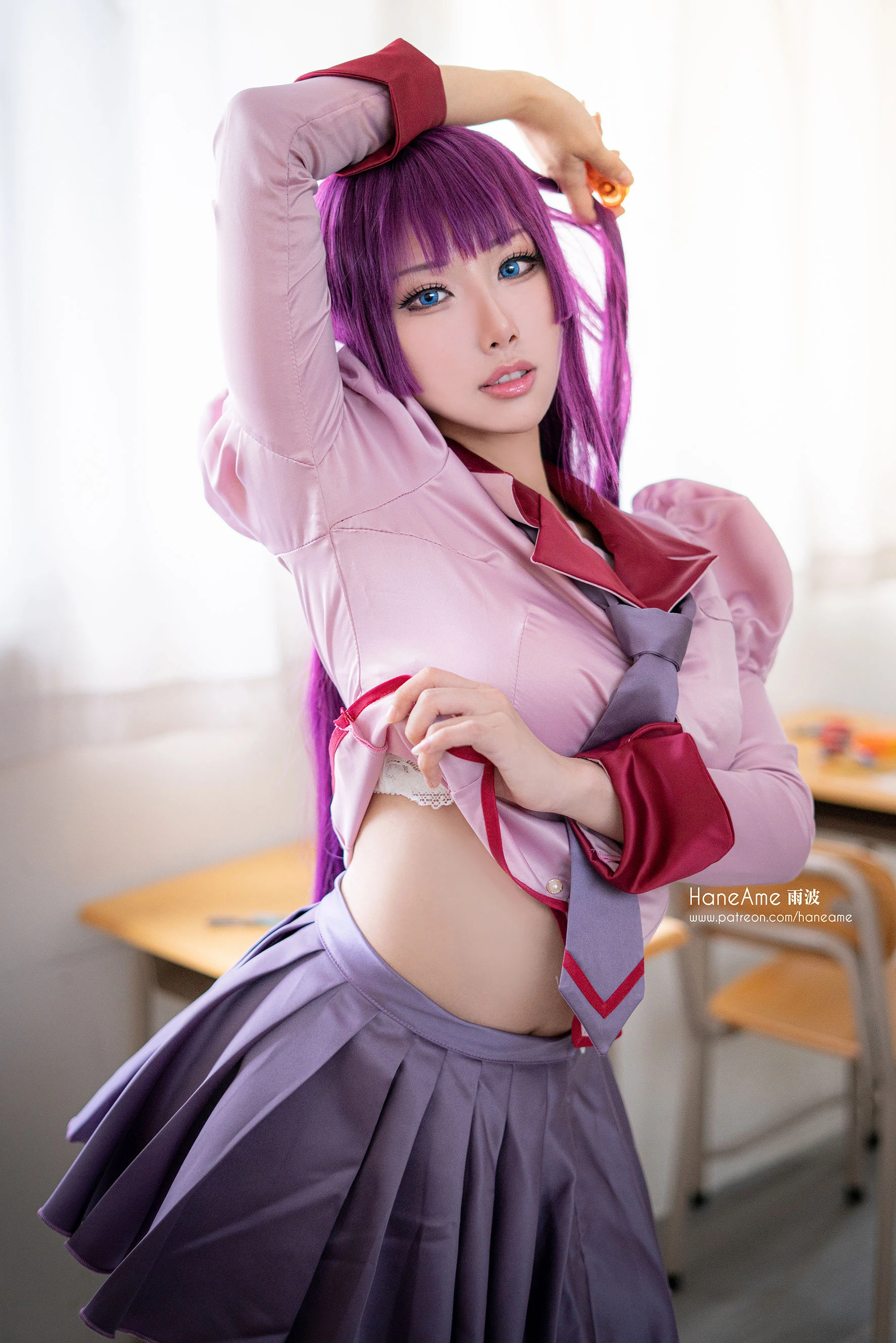 Hane Ame 雨波写真 – 化物语 战场原插图6