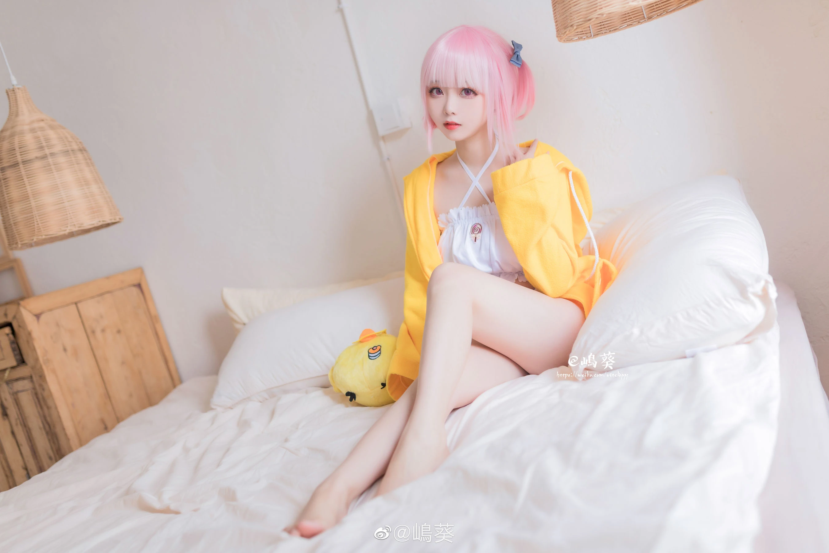 微博美女嶋葵 碧蓝航线 卯月 贪睡的天使插图4