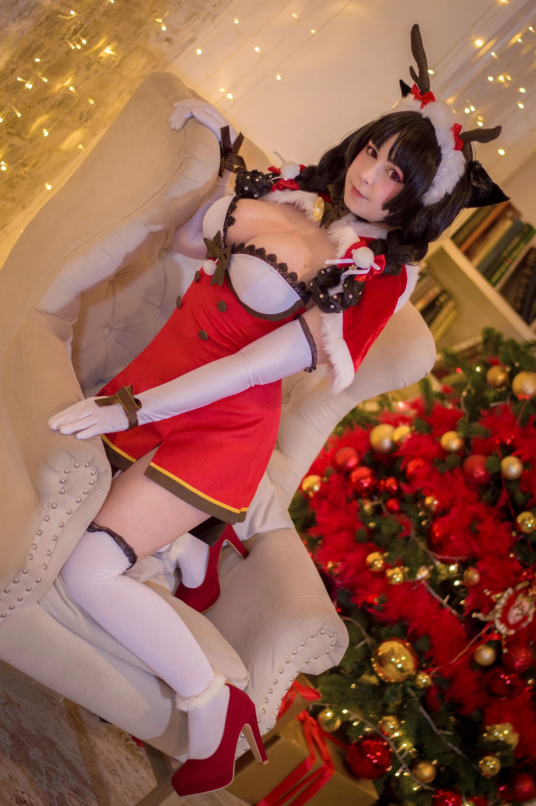 Yoshinobi – Ooshio Xmas (Azur Lane)插图2