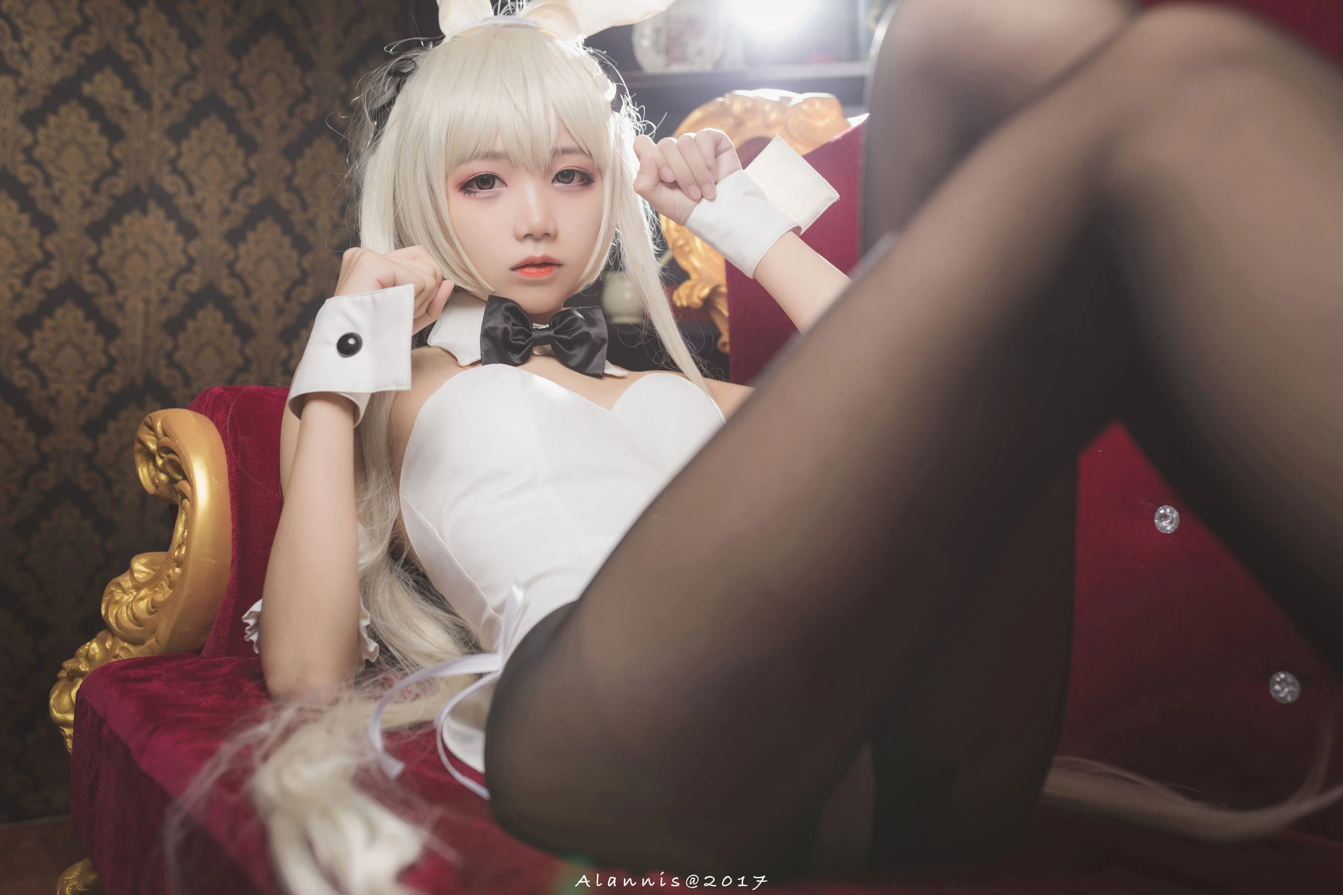 清纯少女五更百鬼 – 兔女郎+白丝美腿插图7