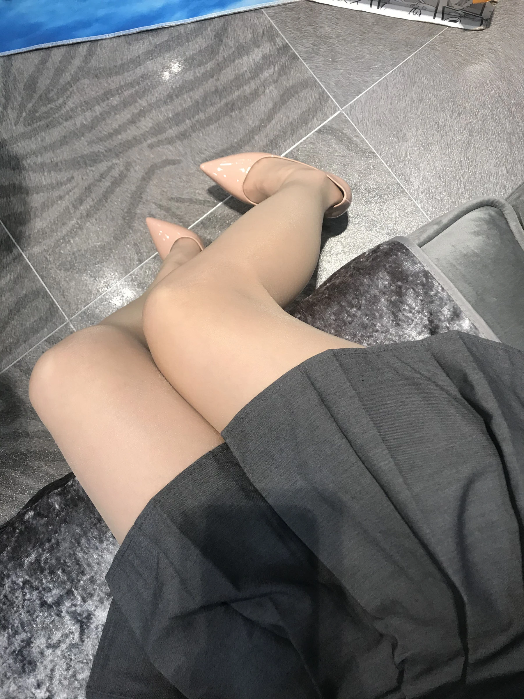 丝足博主麋鹿_Monroe 2020.03.06 居家丝秀插图5