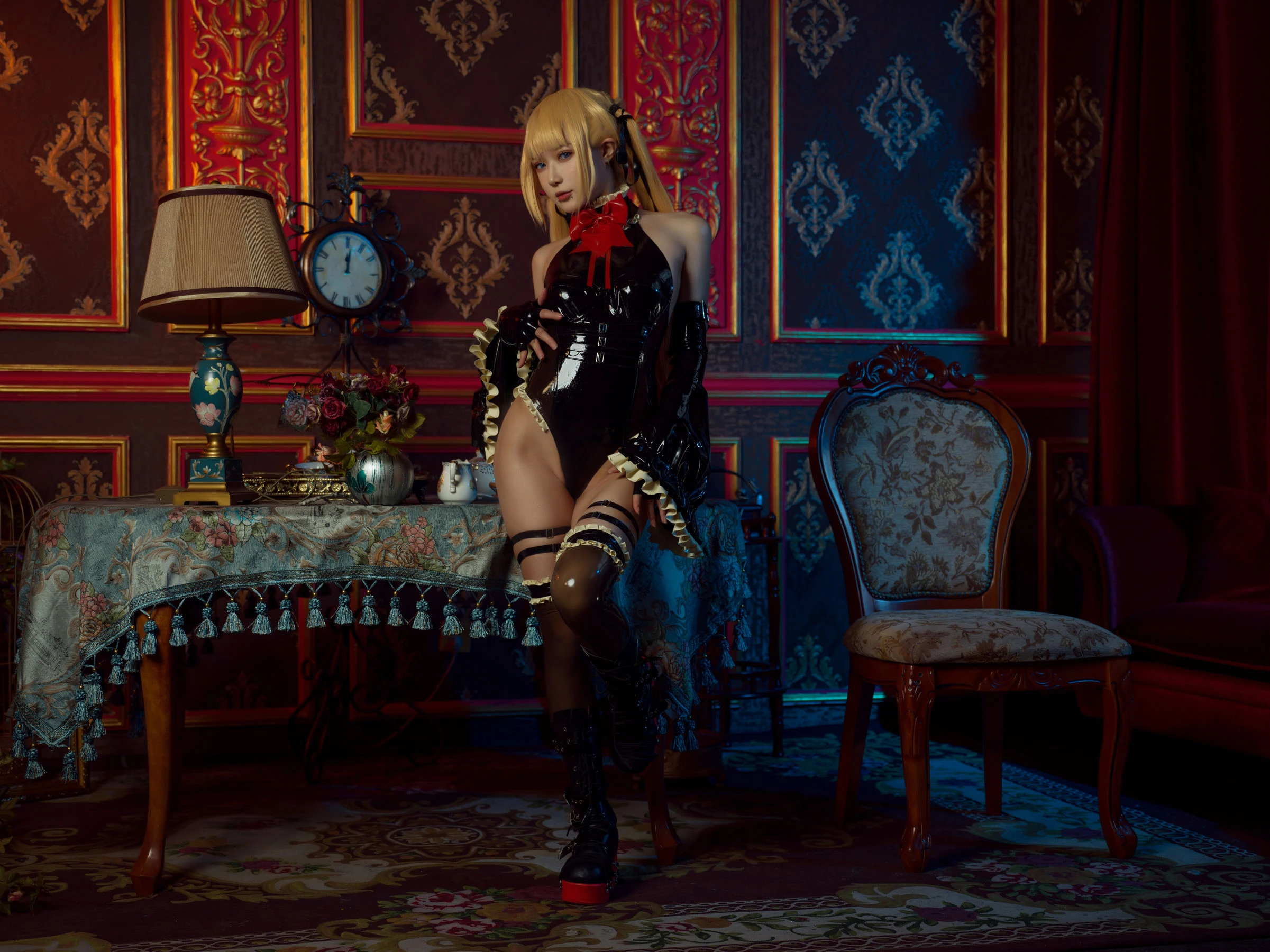 动漫博主阿包也是兔娘 – 阿包玛丽罗斯胶衣插图6