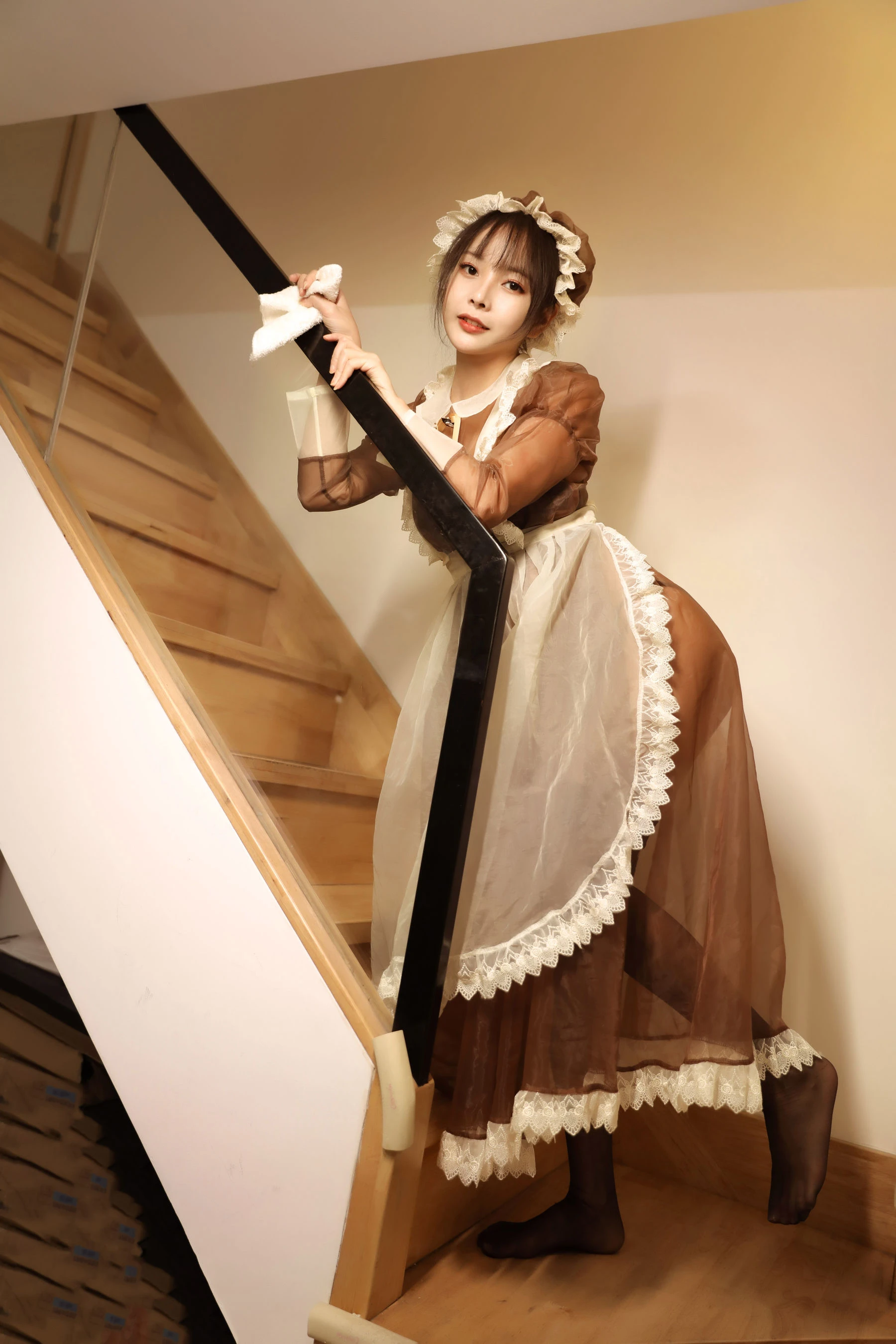 苏嫣嫣阿姨 – 可爱女仆装插图5