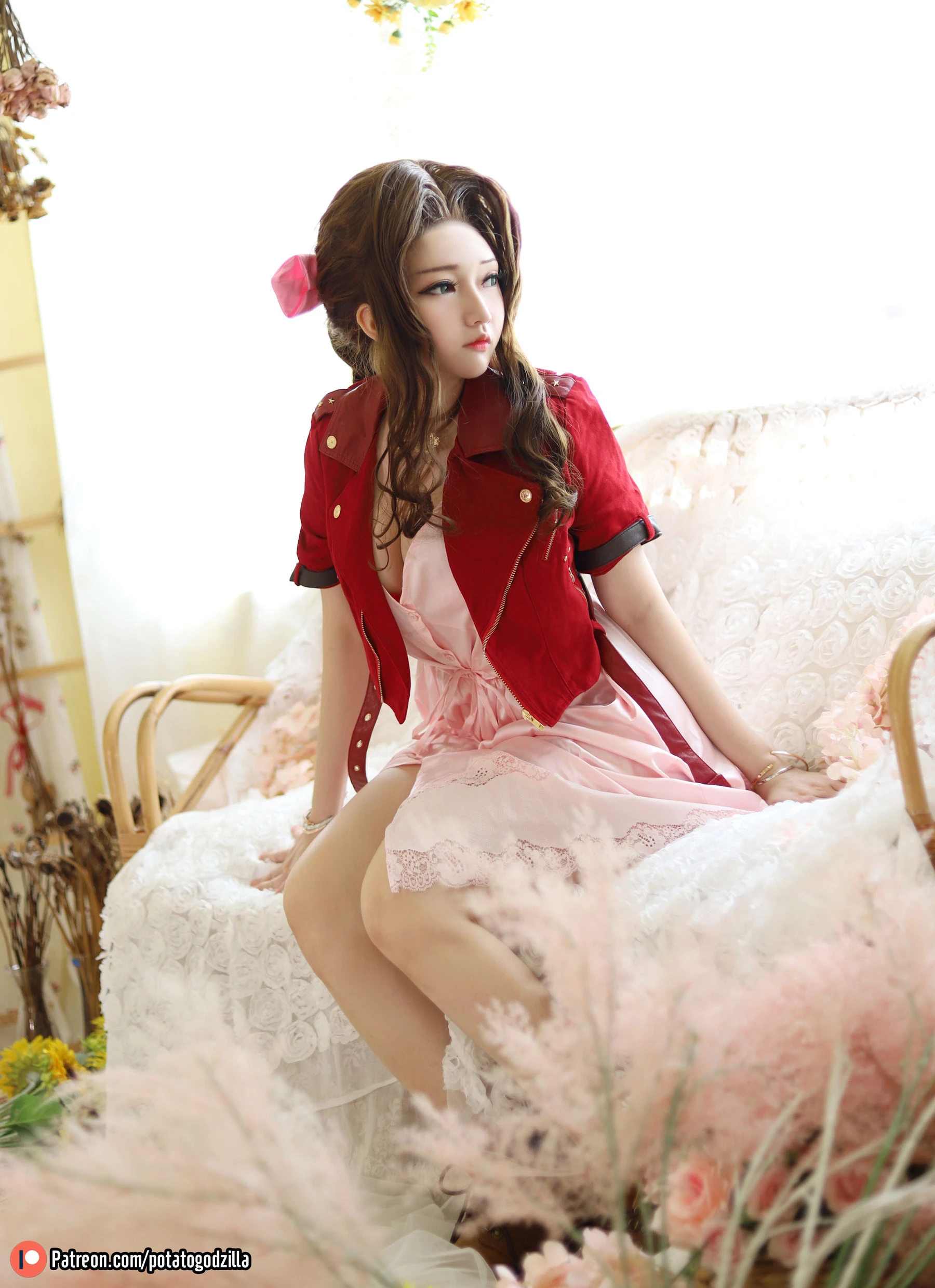 Coser小姐姐Potato Godzilla – Aeris插图2