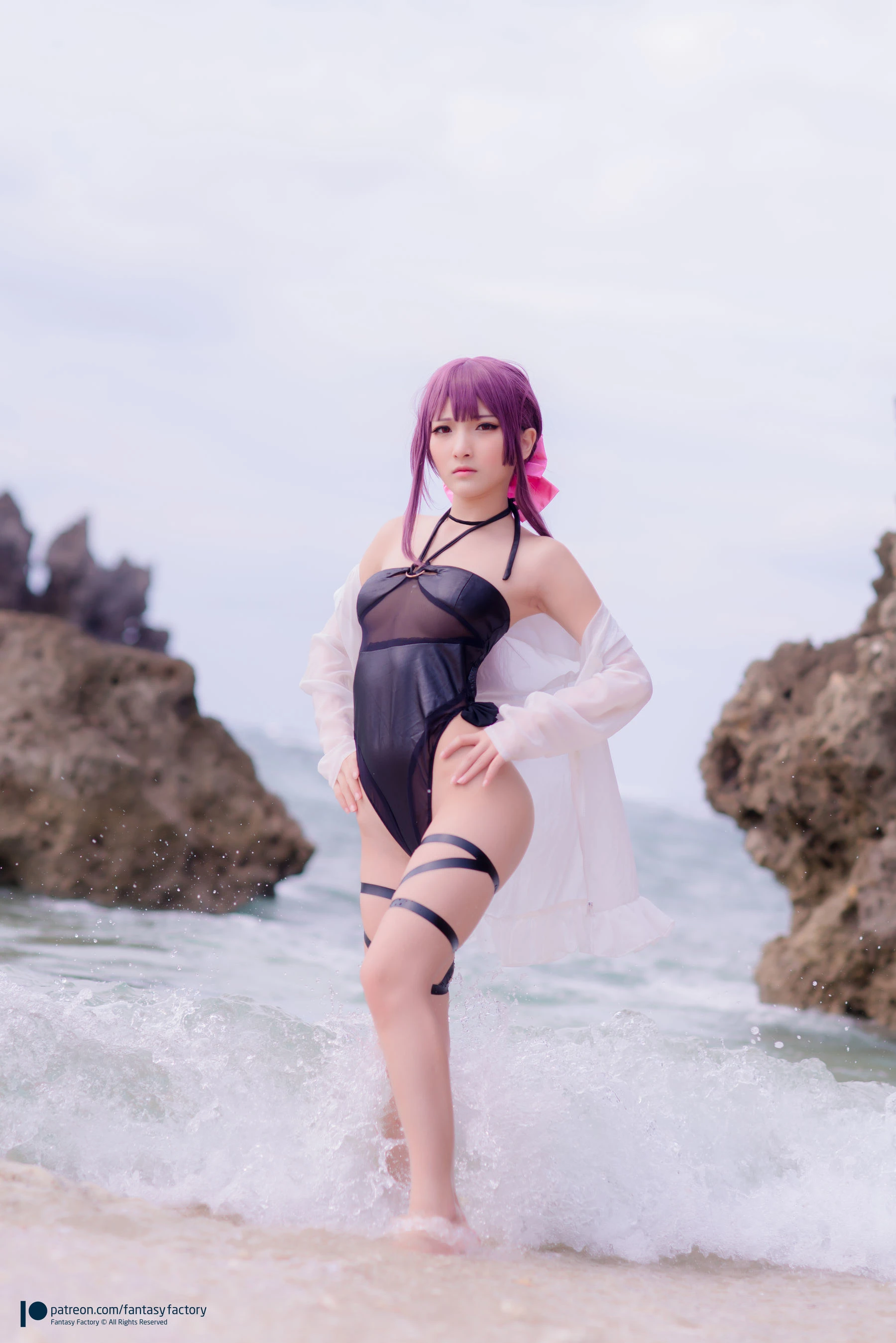 [Fantasy Factory] 小丁Cosplay – 海滩风情插图6