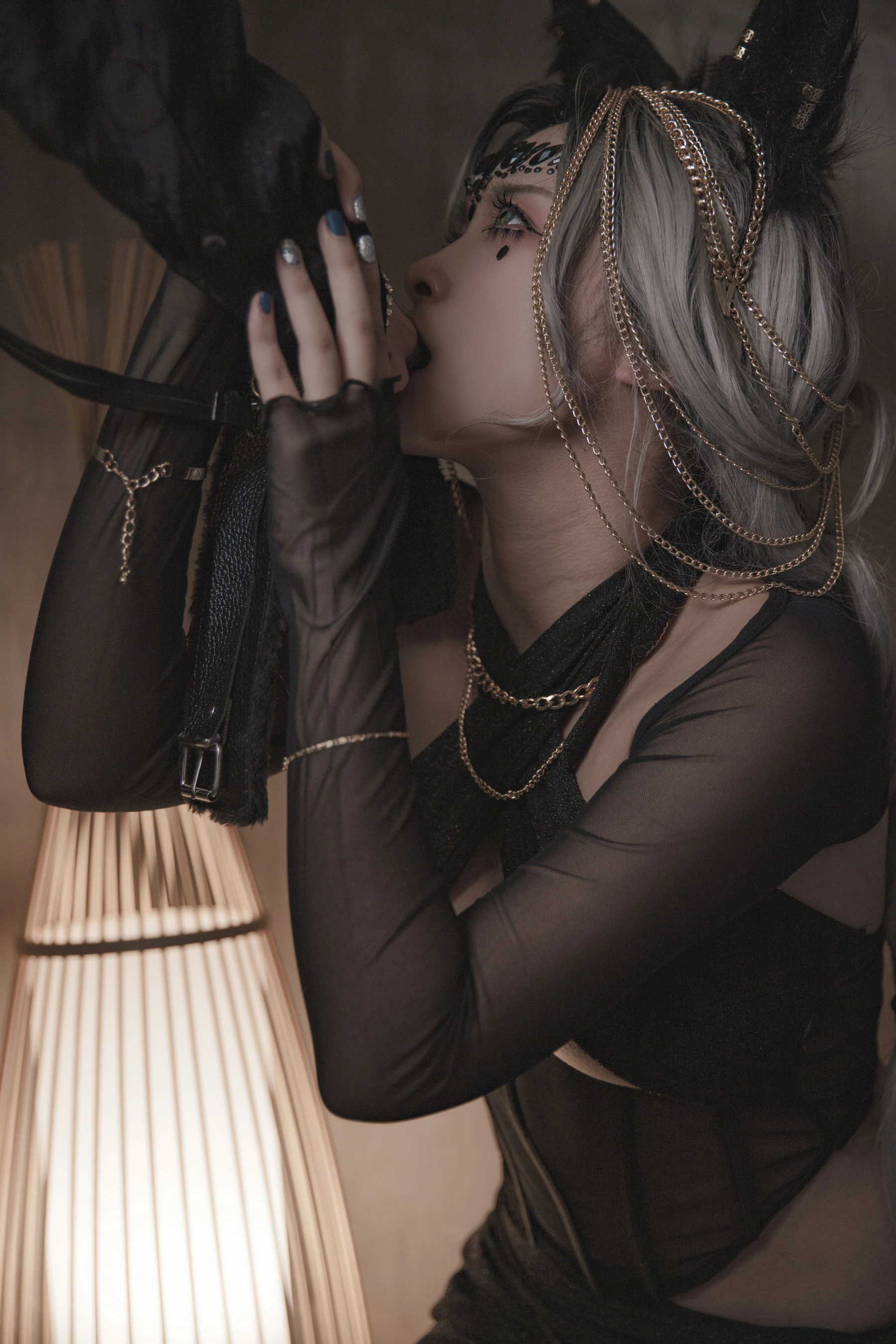 动漫博主洛璃LoLiSAMA – 狼少女 狼女的调教插图6