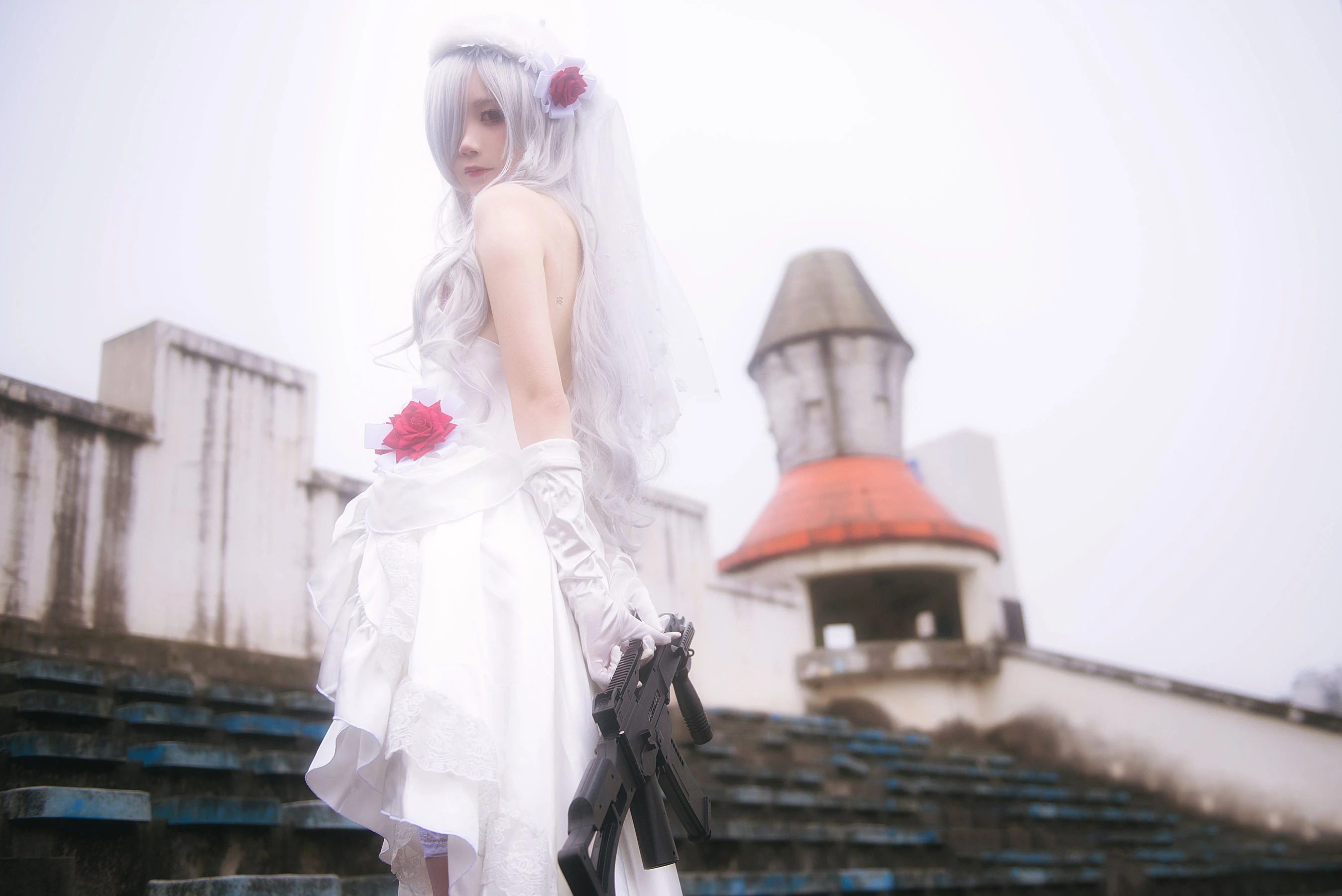 清纯少女五更百鬼 – 婚纱|图集秀