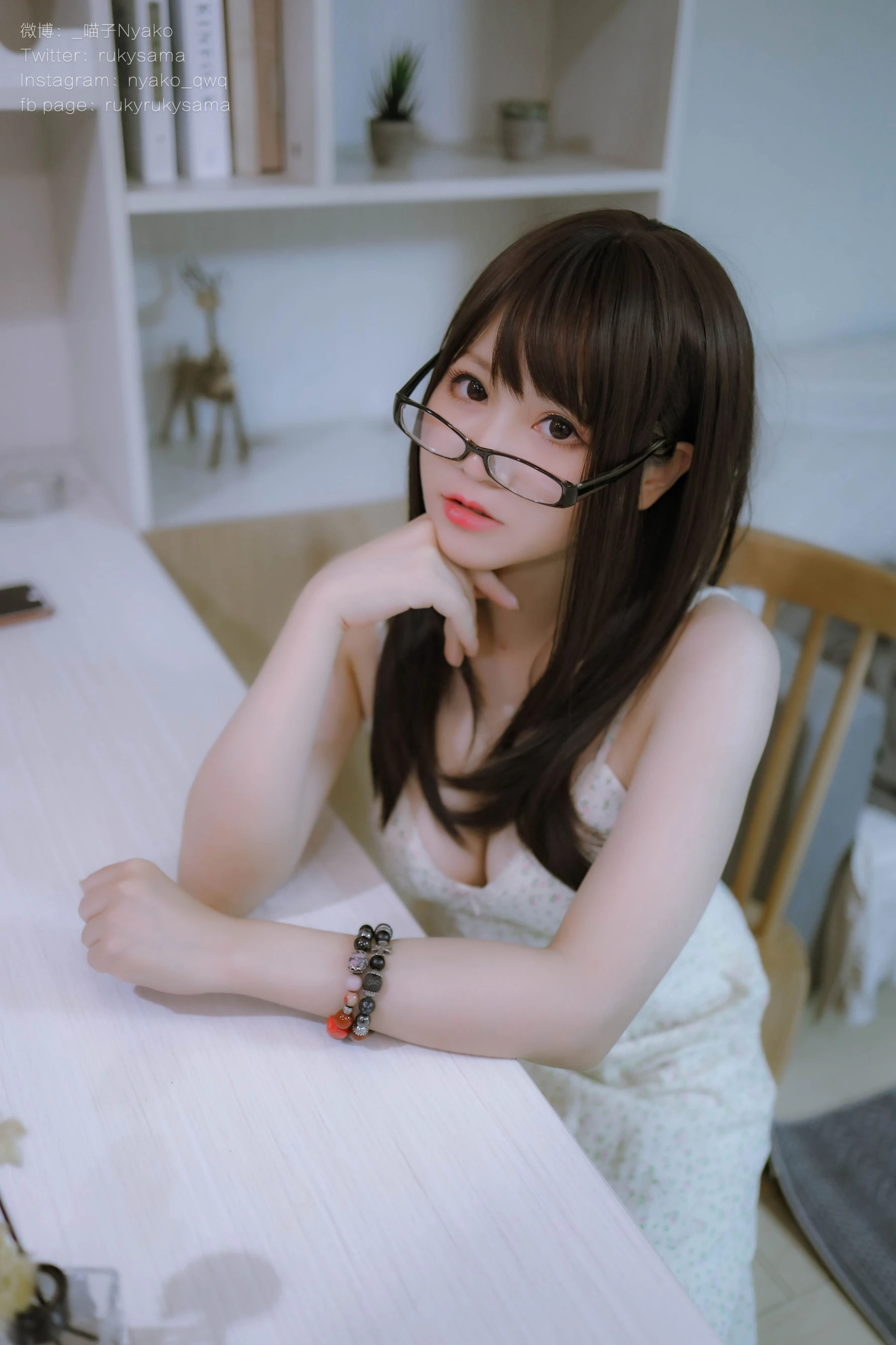 萌妹子Nyako喵子 – 妄想彼女との同棲生活 之 便服系列插图3