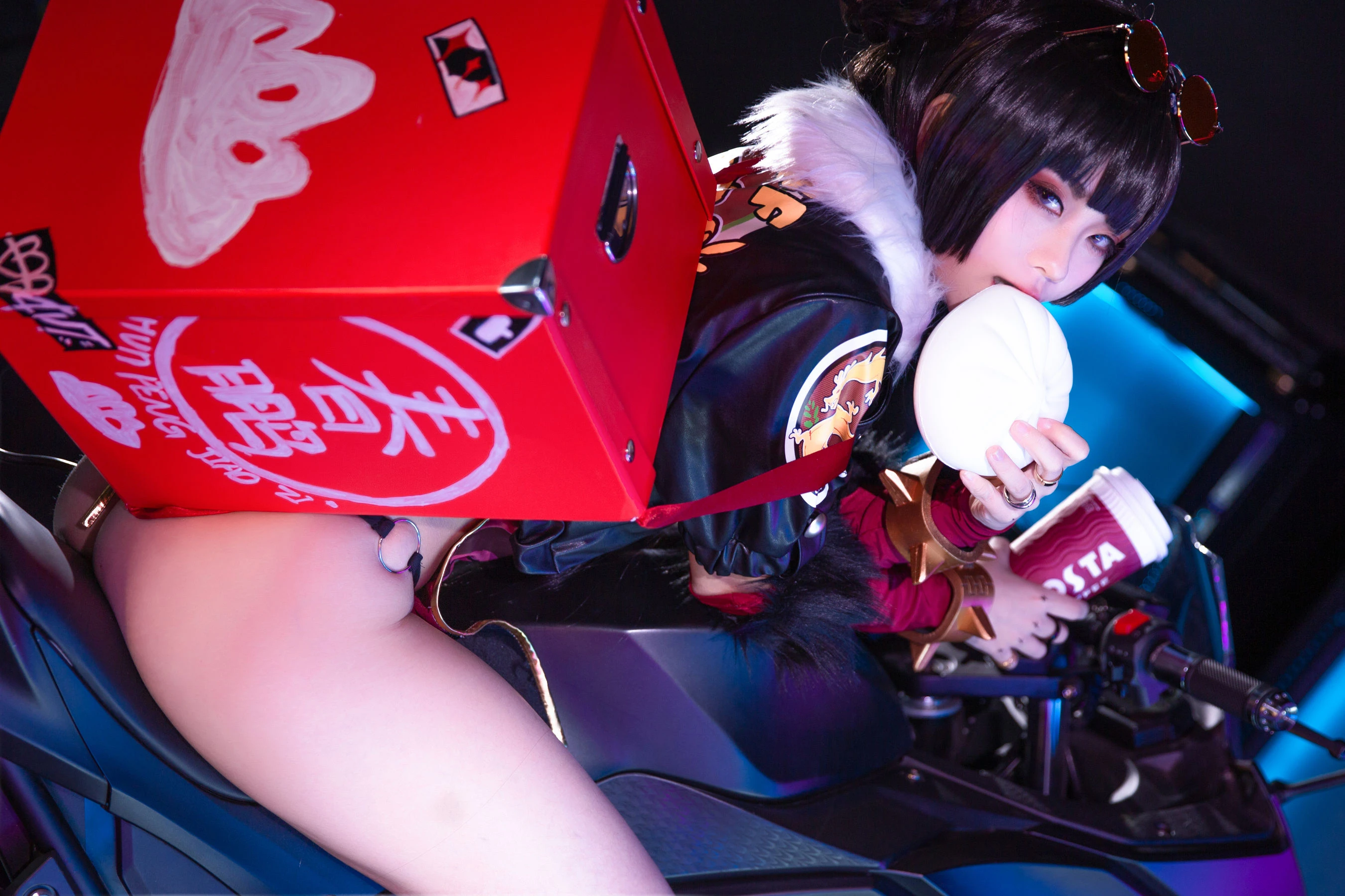 动漫博主G44不会受伤 – 春鹏饺子外卖小妹插图3