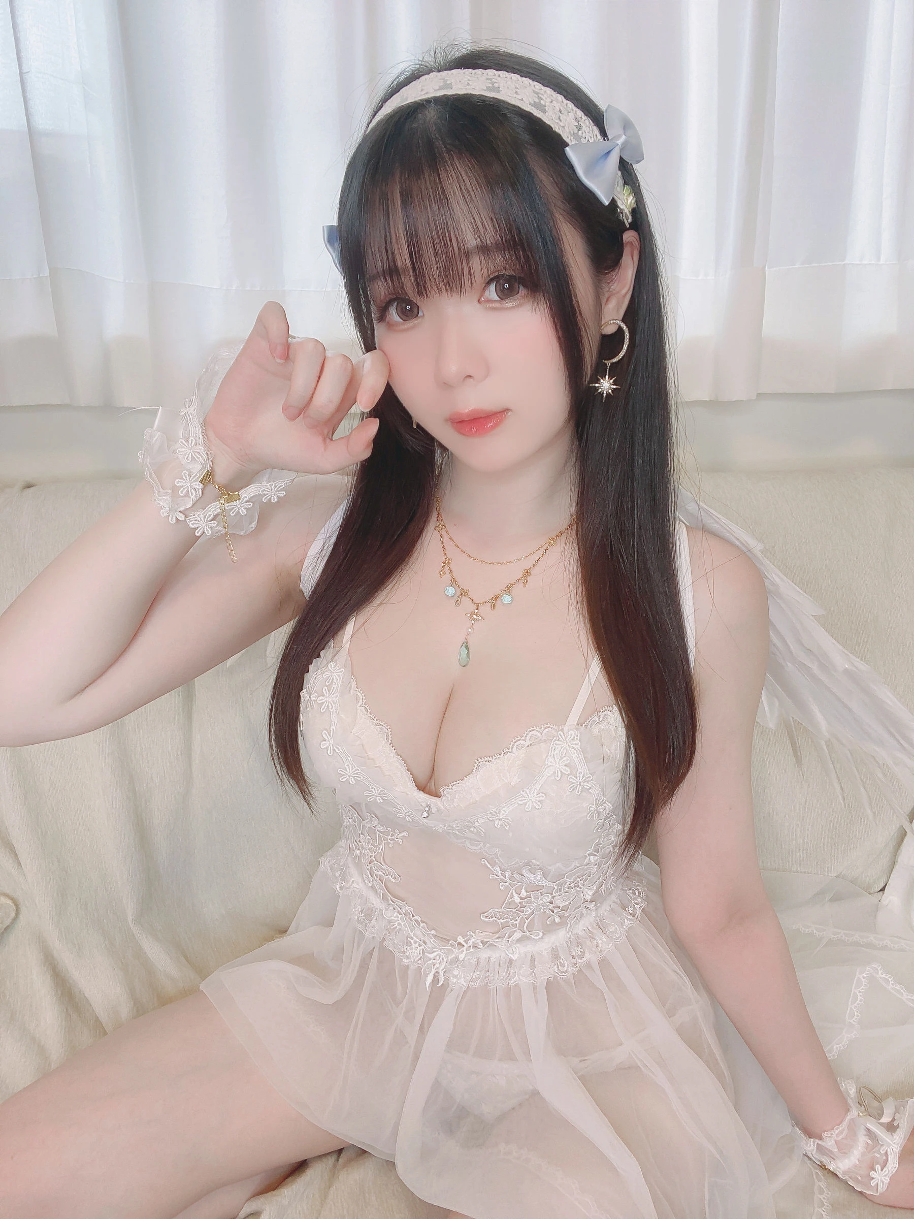 微博妹纸霜月shimo – 天使插图4