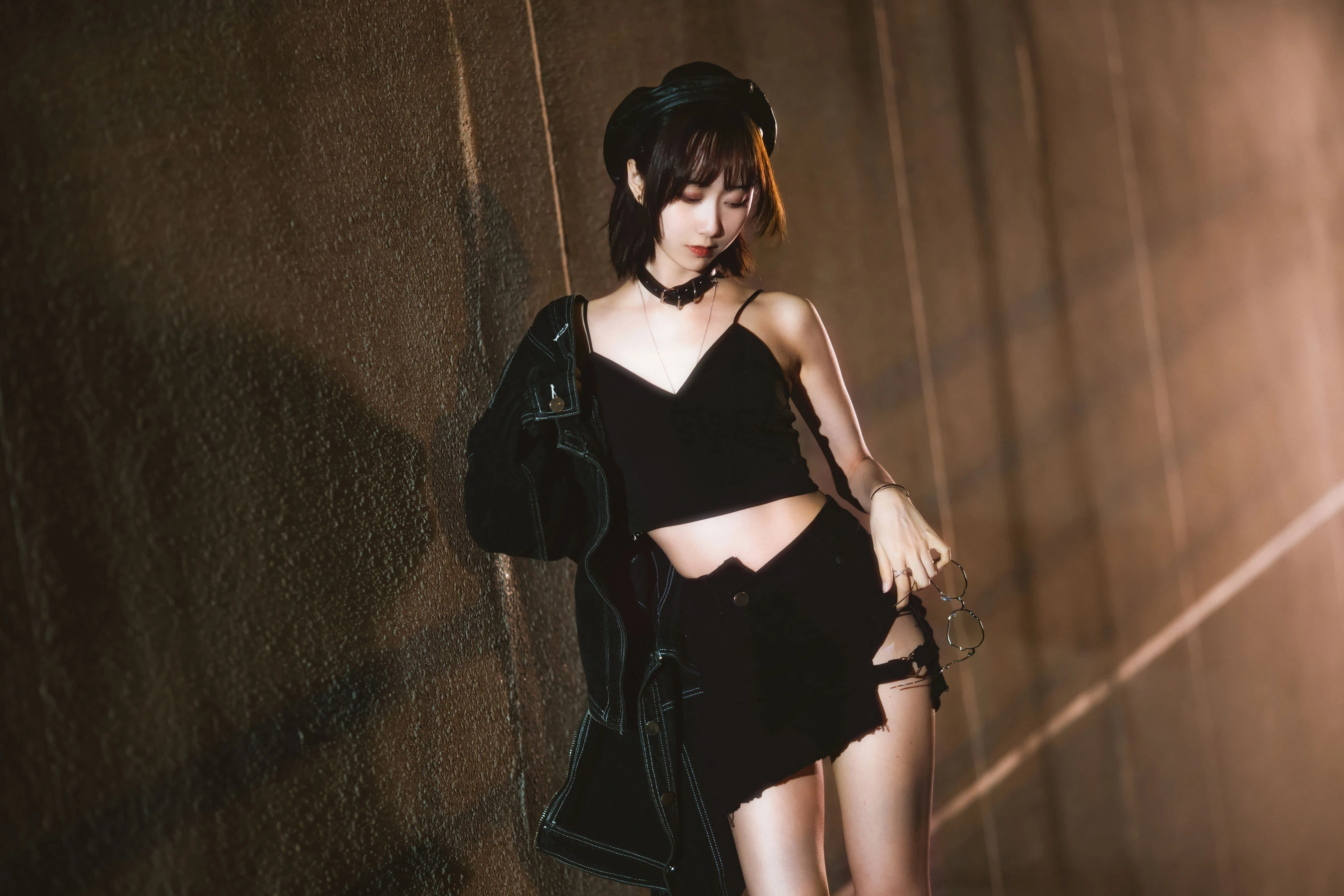 萌系小姐姐木绵绵OwO – 室外短裙插图5