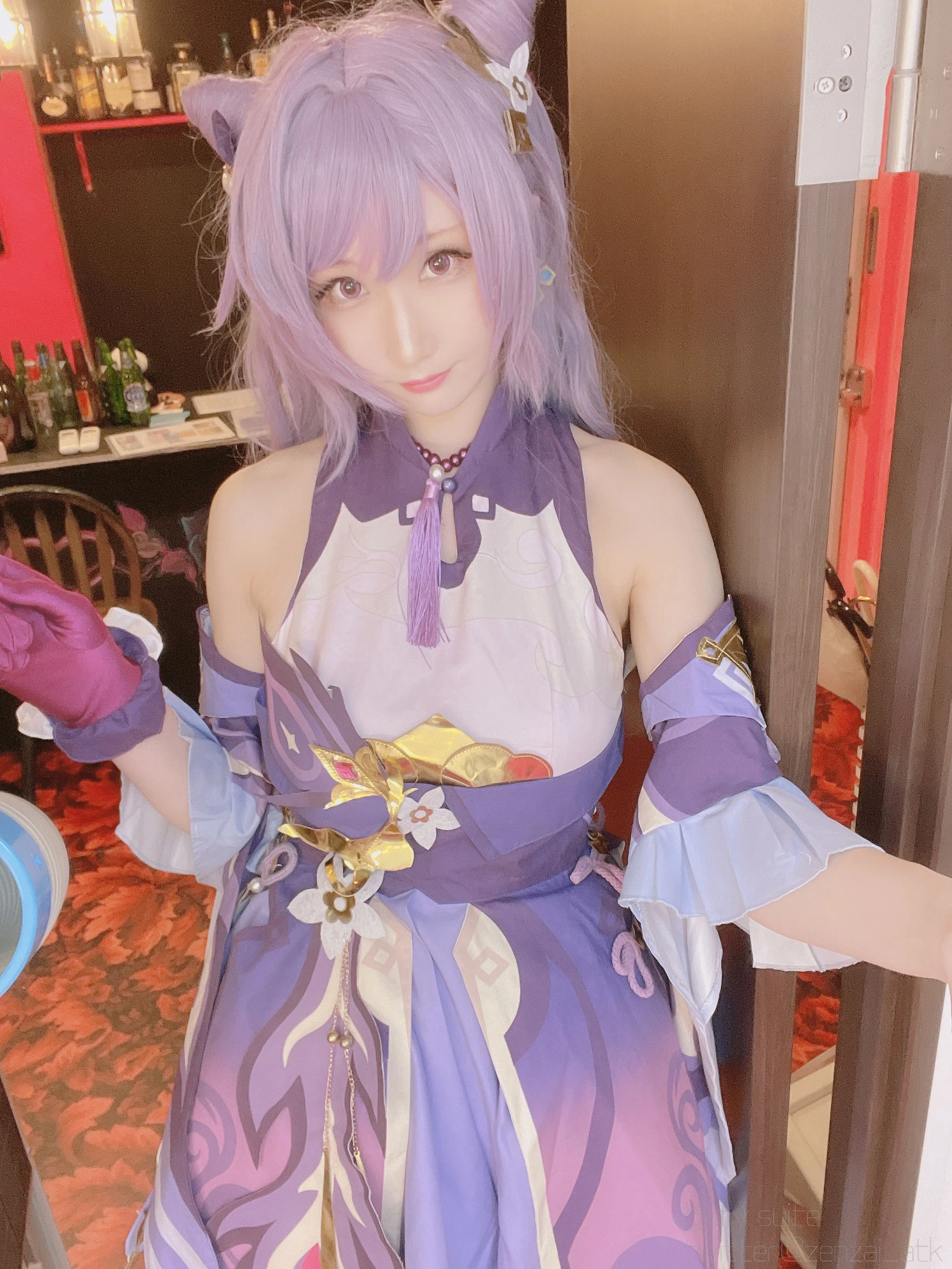 (Cosplay)[my suite] Atsuki あつき – Keqing 刻晴 (Genshin Impact)插图5