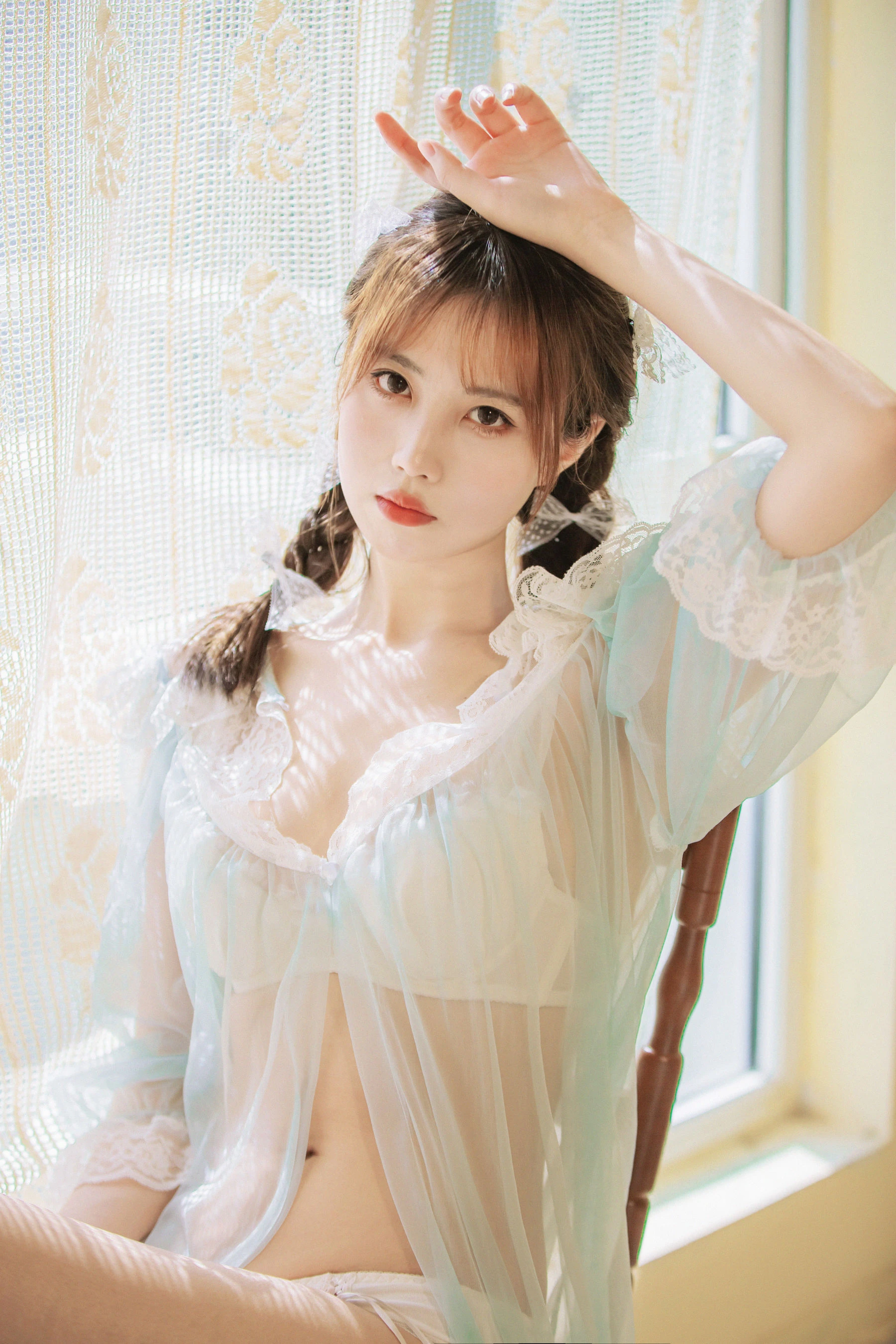 次元少女念雪ww – 蓝纱衣插图7