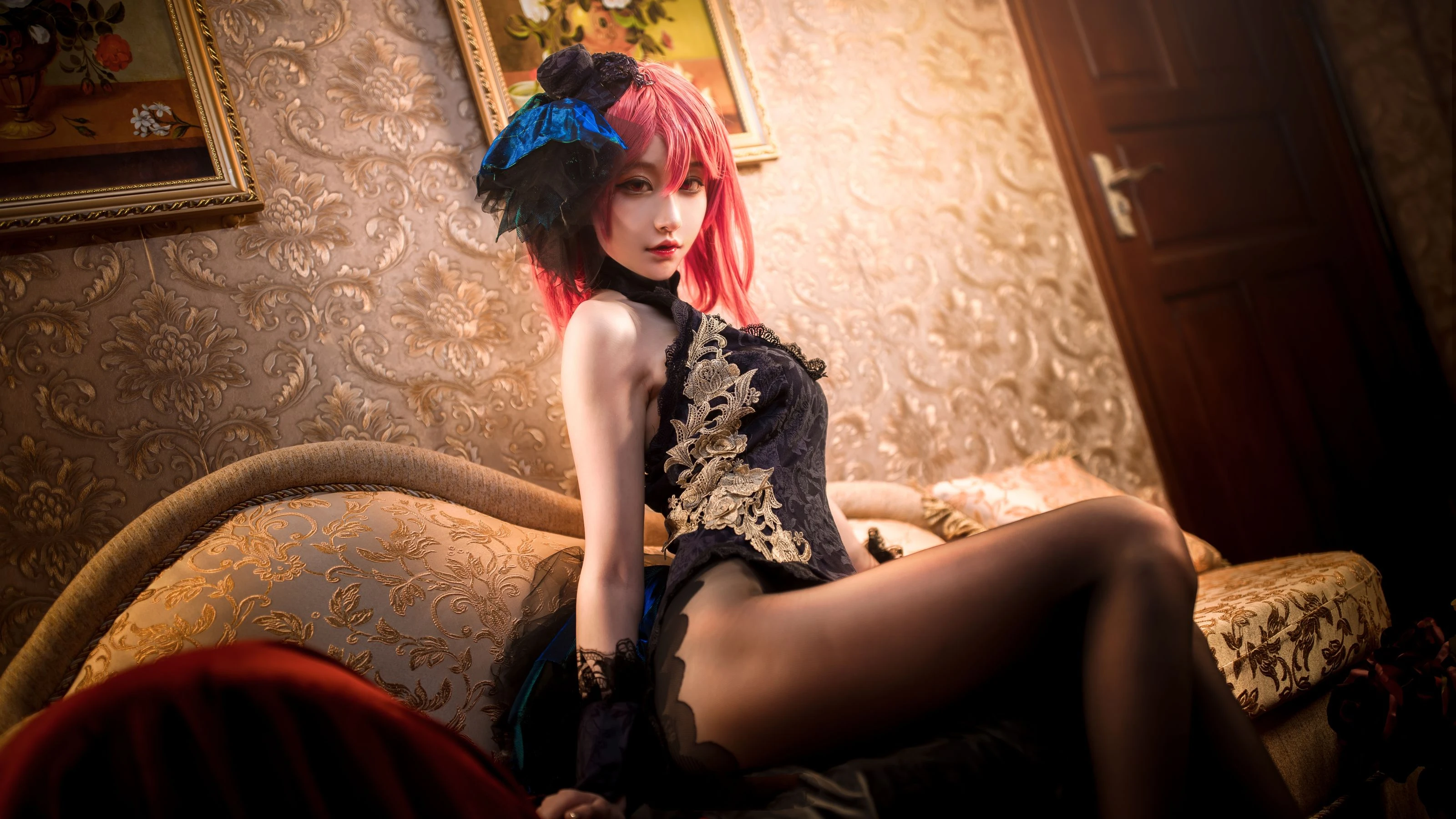 COS萌妹沧霁桔梗 – 黑太子插图7