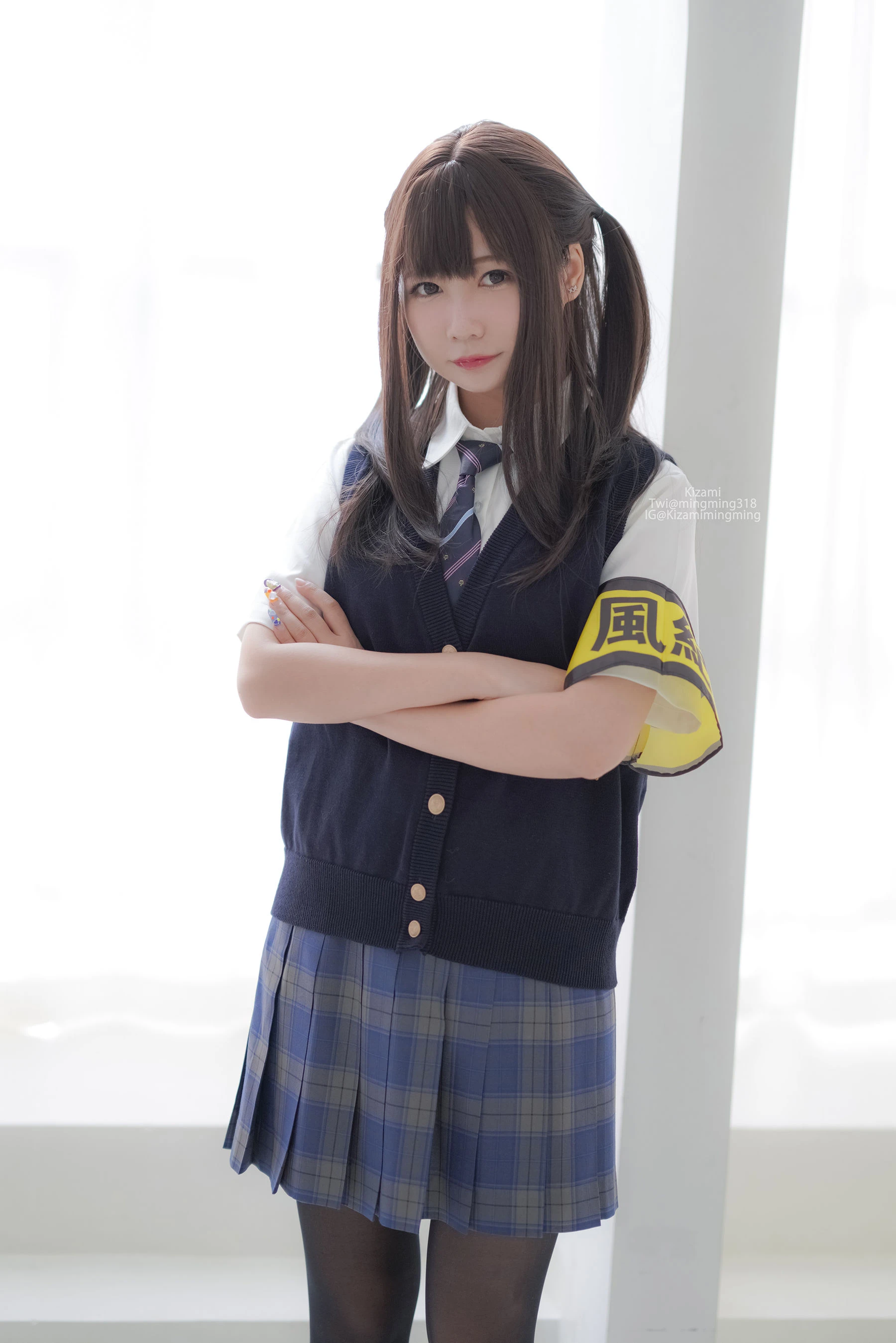 銘銘Kizami – JK黑丝插图2