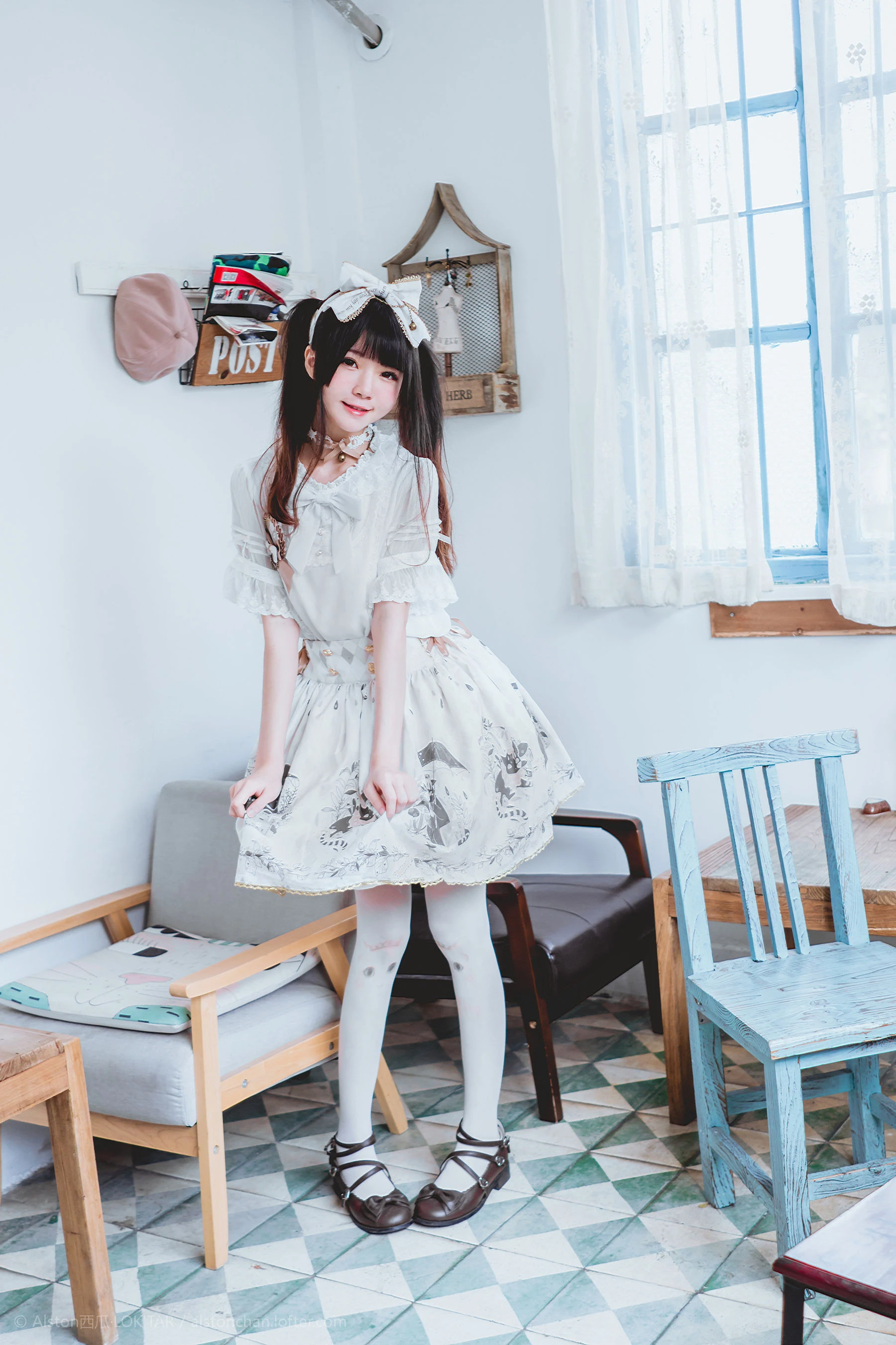 桜桃喵 雨中的猫插图6