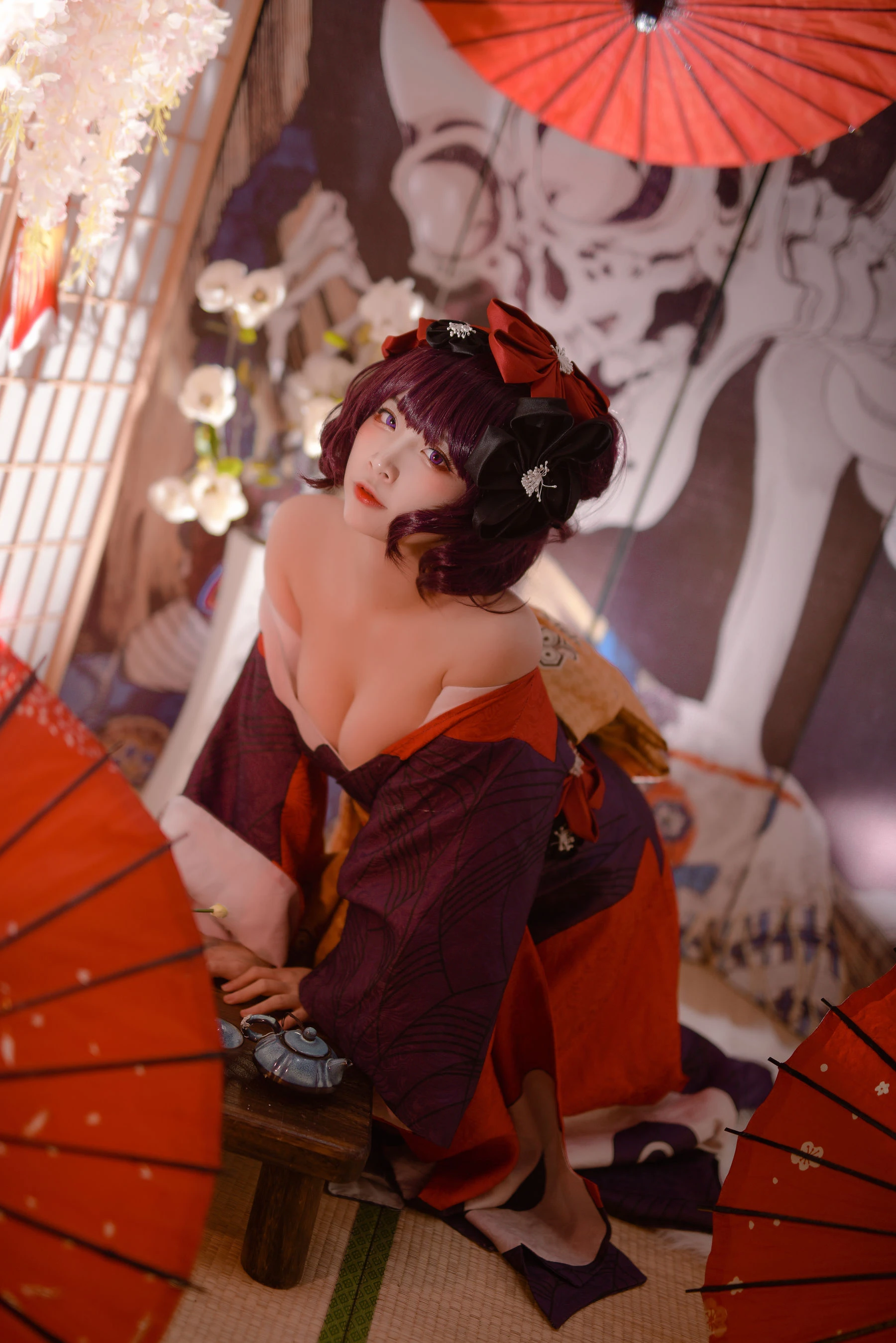 人气Coser二佐Nisa Fate葛饰北斋插图5