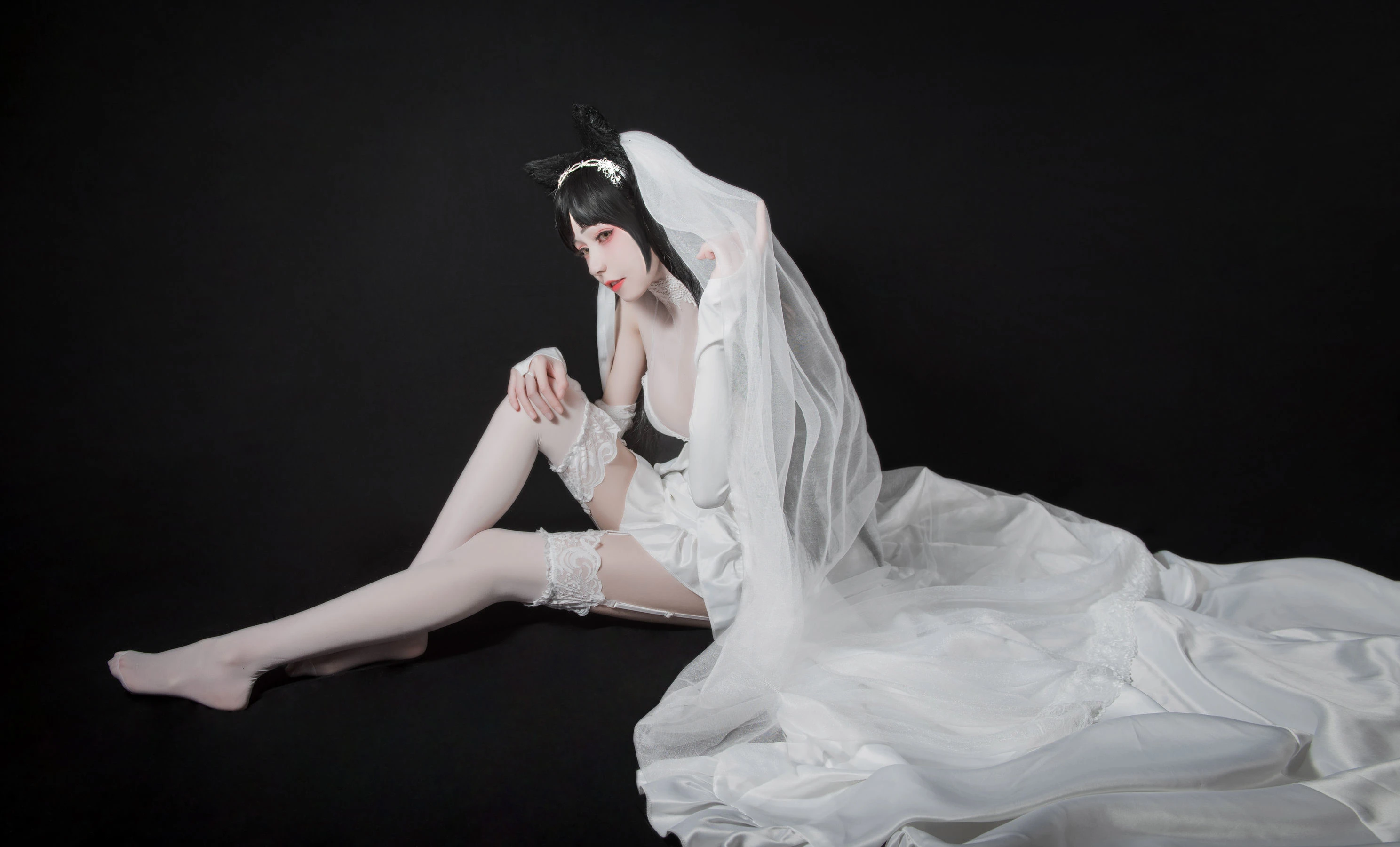 小妖精你的负卿 – 爱宕花嫁插图1