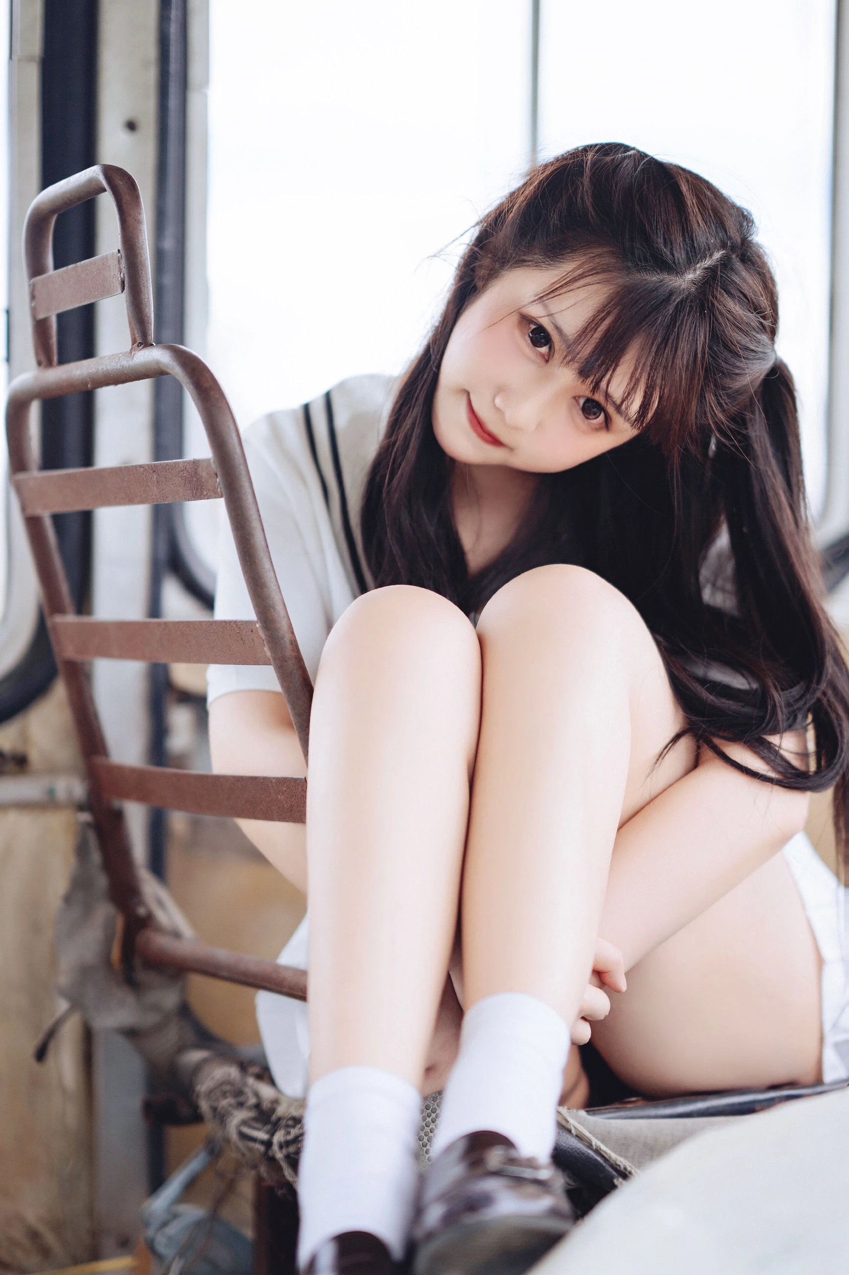 微博福利姬镜酱 – 静夏之JK少女插图7