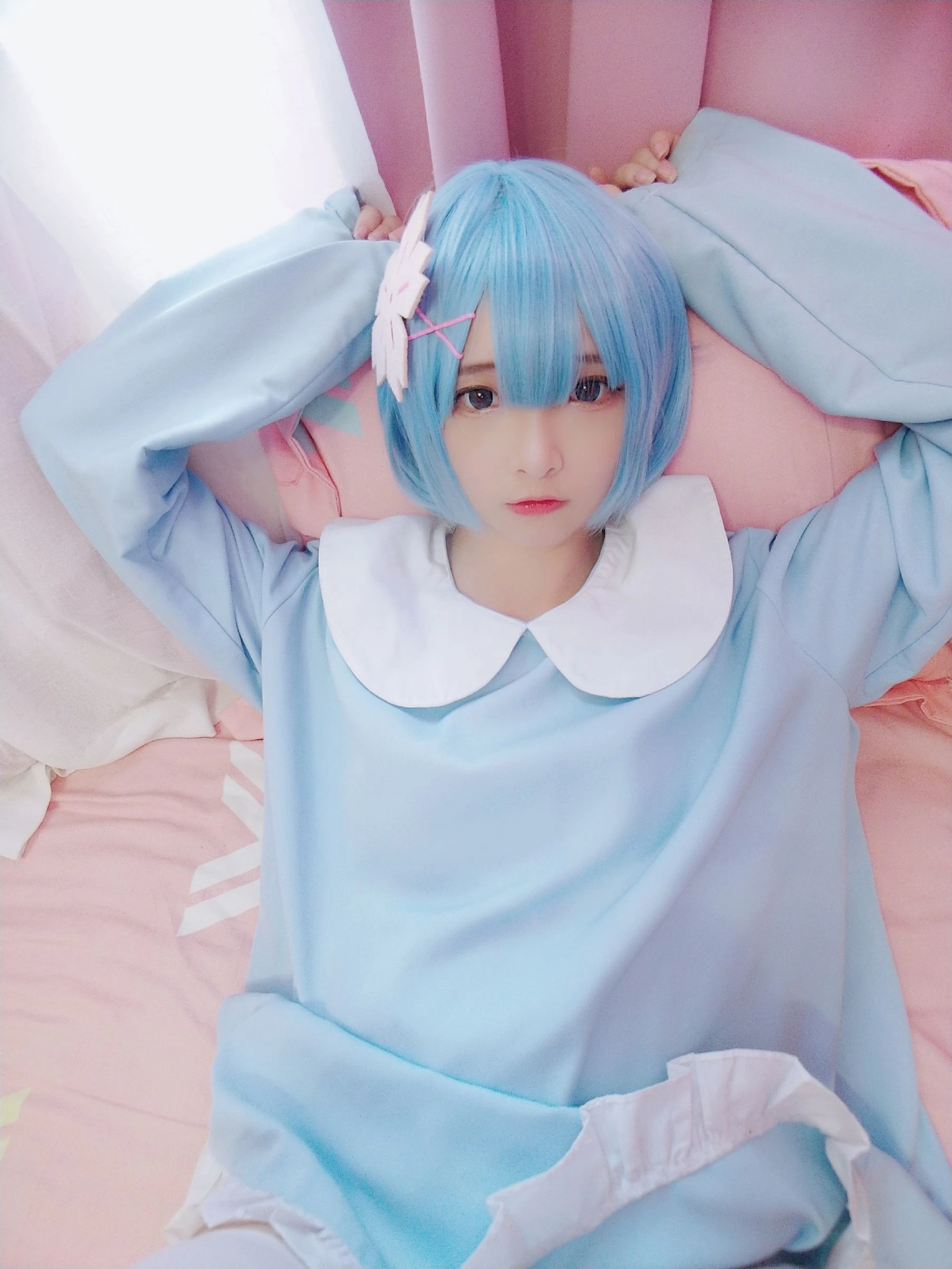 二次元美女古川kagura – 蕾姆幼年插图7