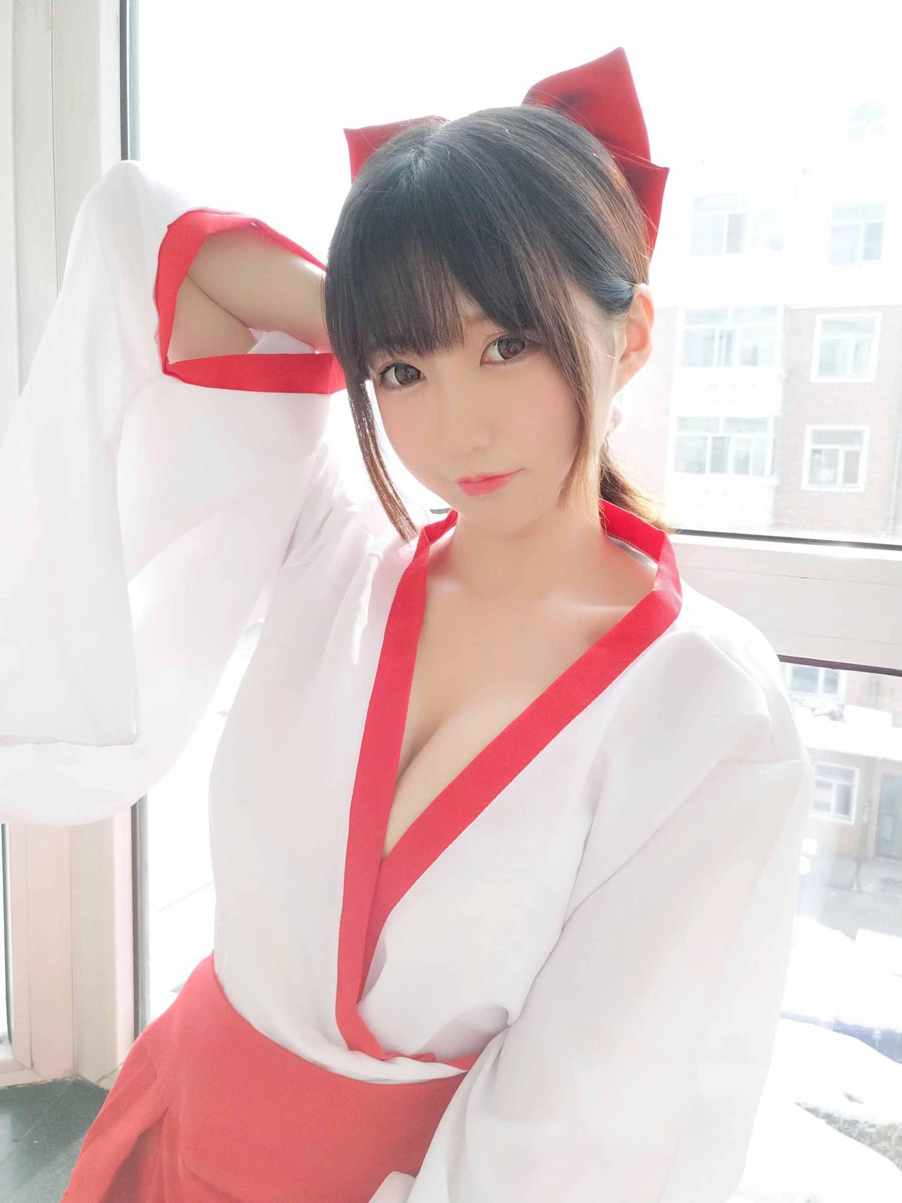 NAGISA魔物喵[fantia] かわいい巫女さん!!(′?｀)?插图5