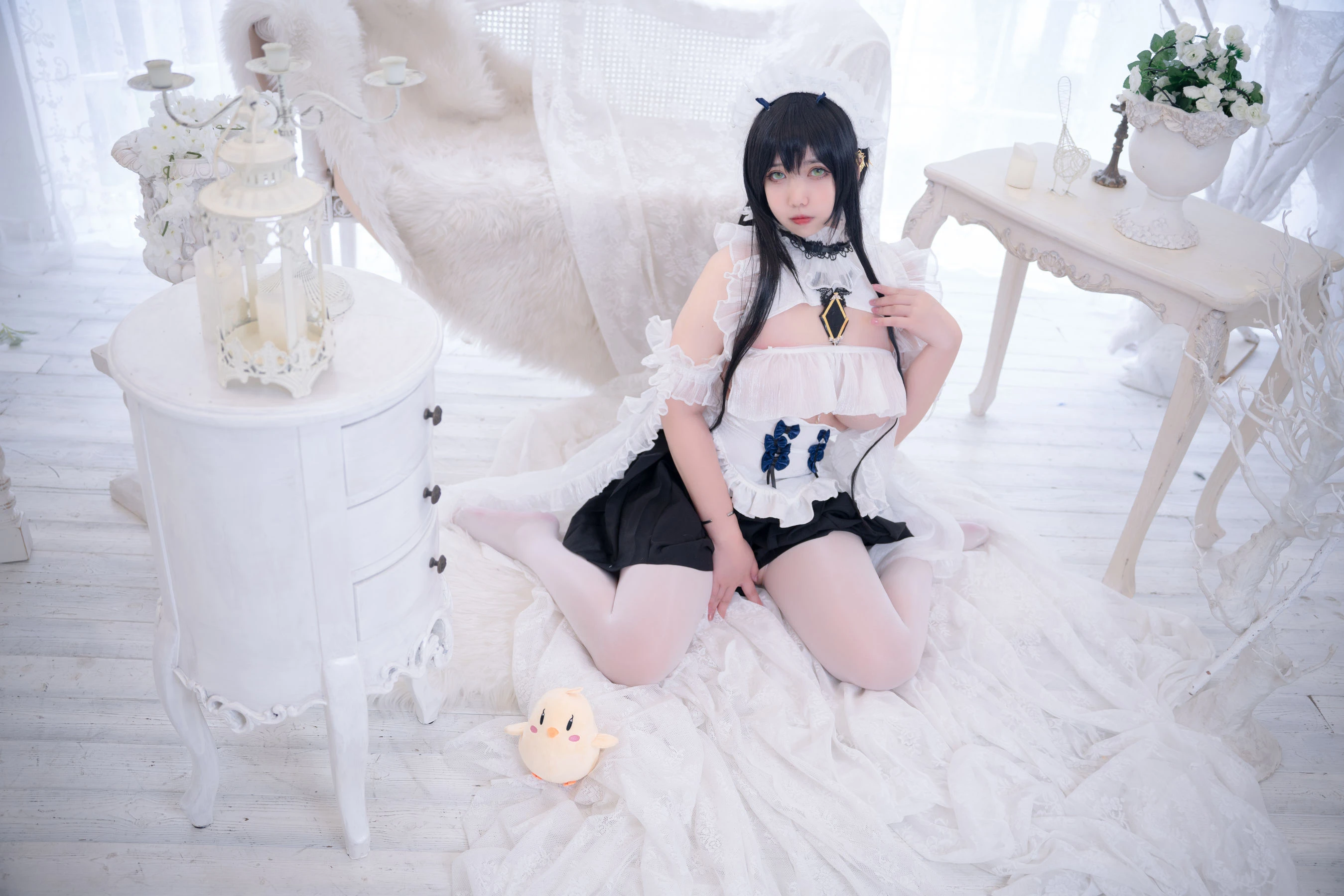 Meroko_魅瞳 – 碧蓝航线 不挠女仆没干劲的小姐姐插图2