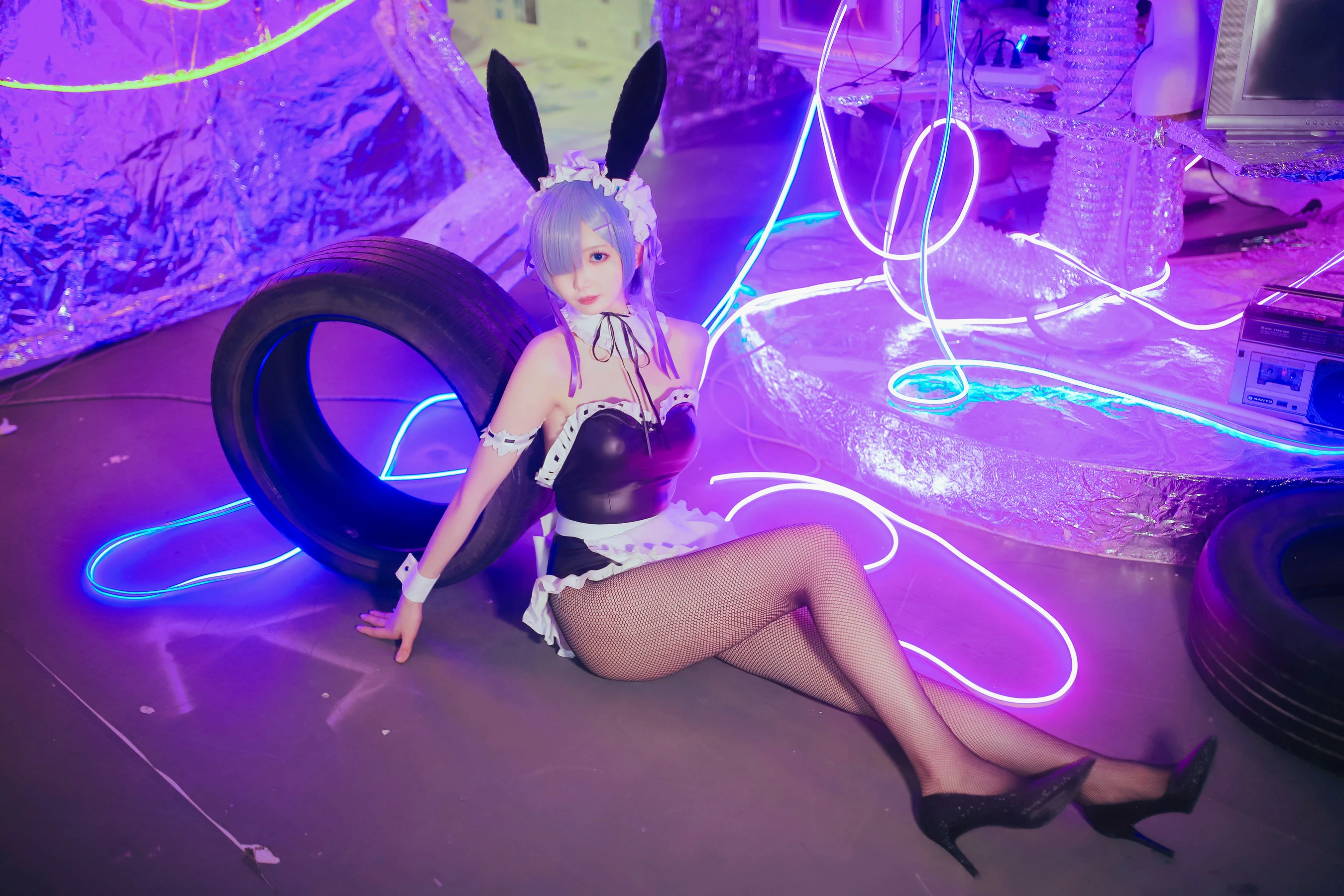 动漫博主封疆疆v – 蕾姆兔女郎插图5