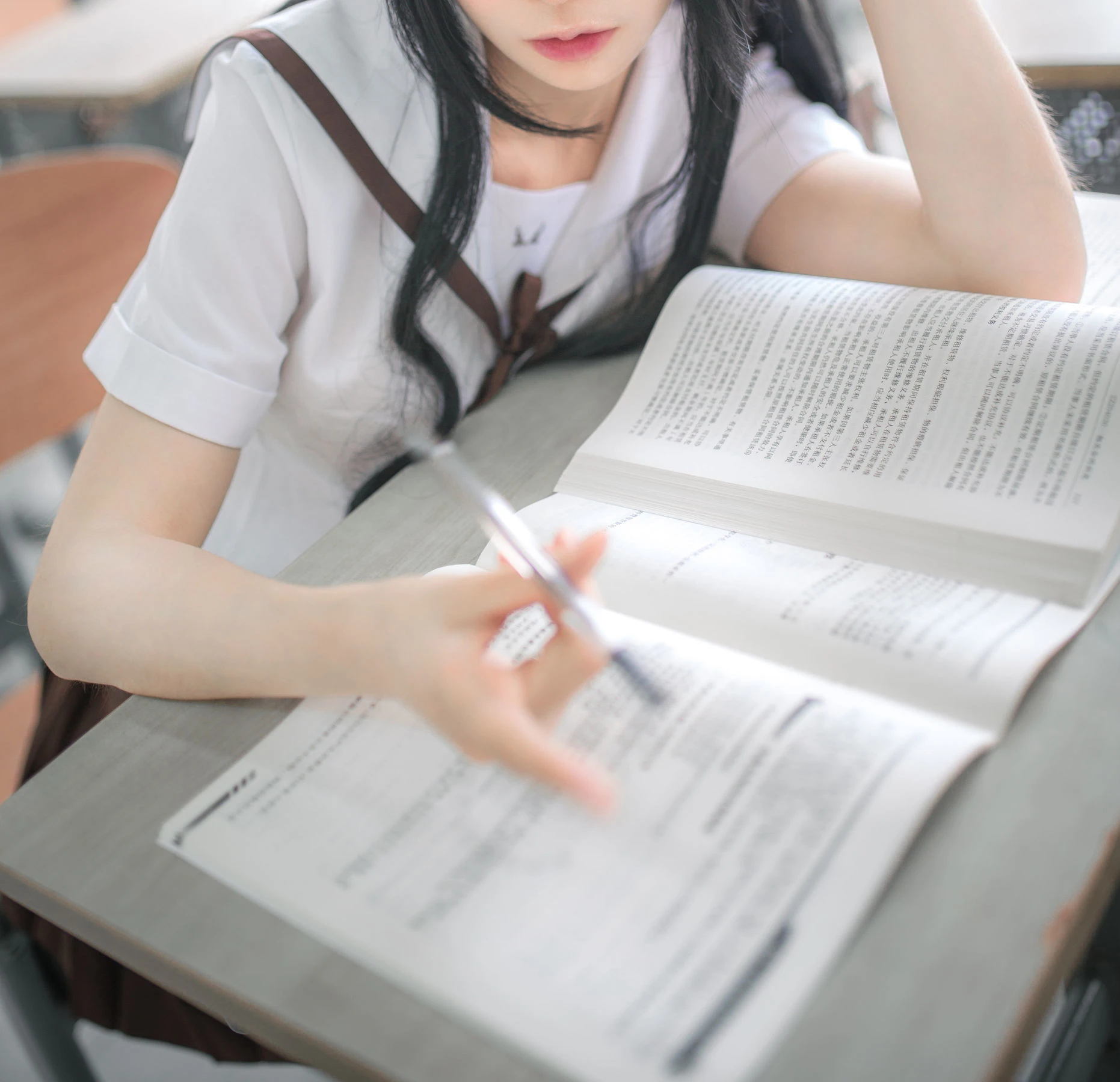 疯猫ss – 水手服和睡衣插图4