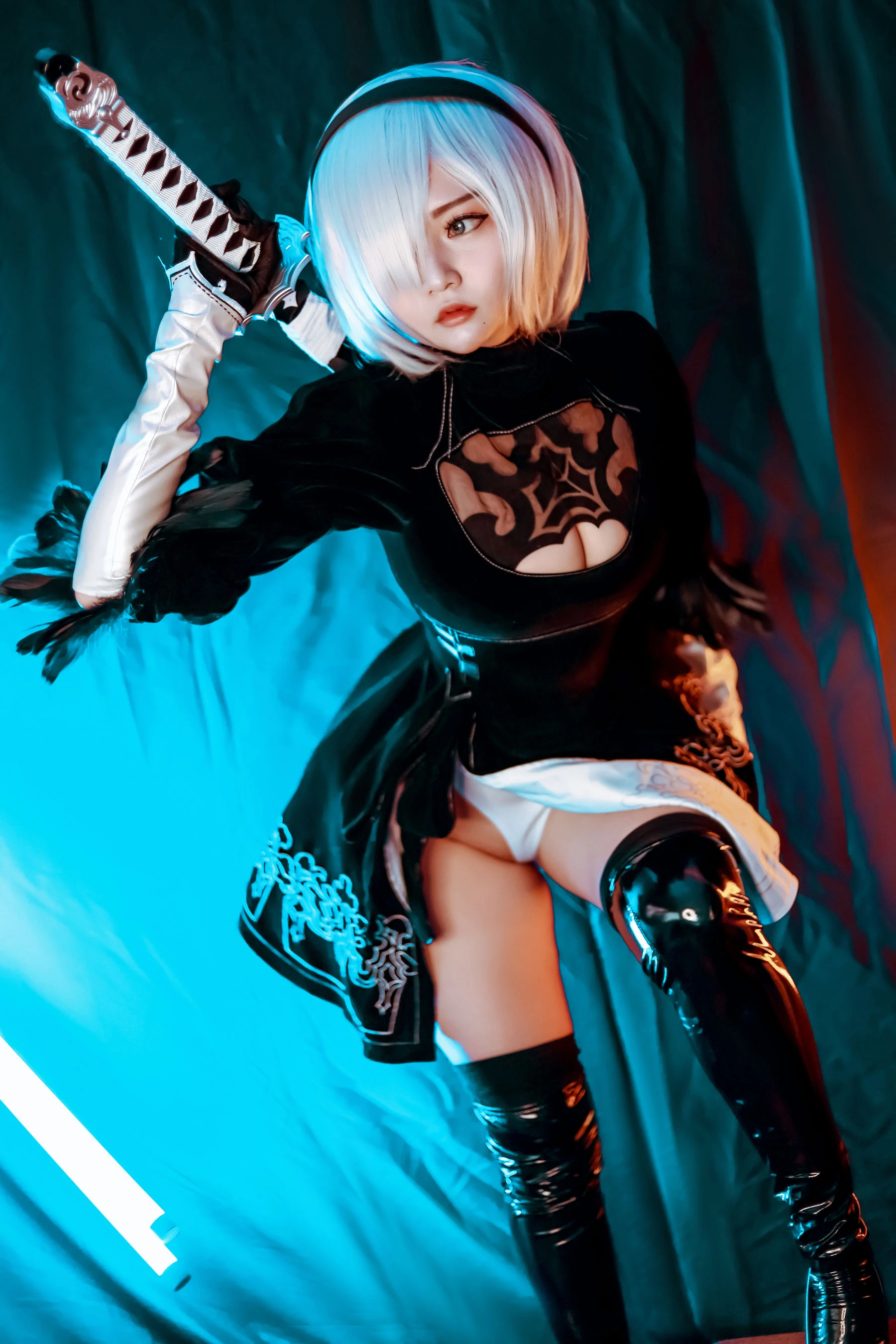 Coser小姐姐Potato Godzilla – 2B|图集秀