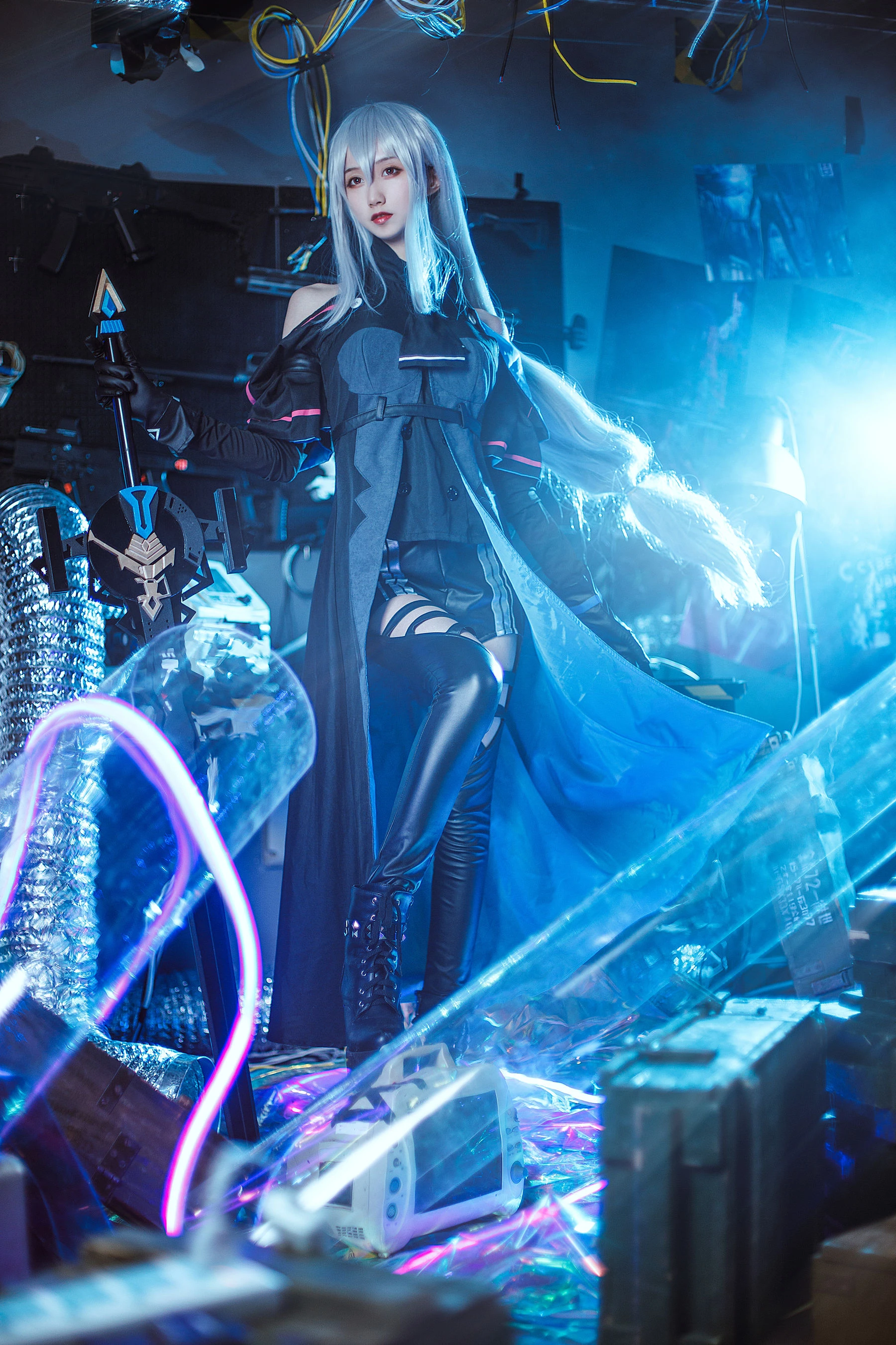 萌系小姐姐木绵绵OwO – 斯卡蒂插图4