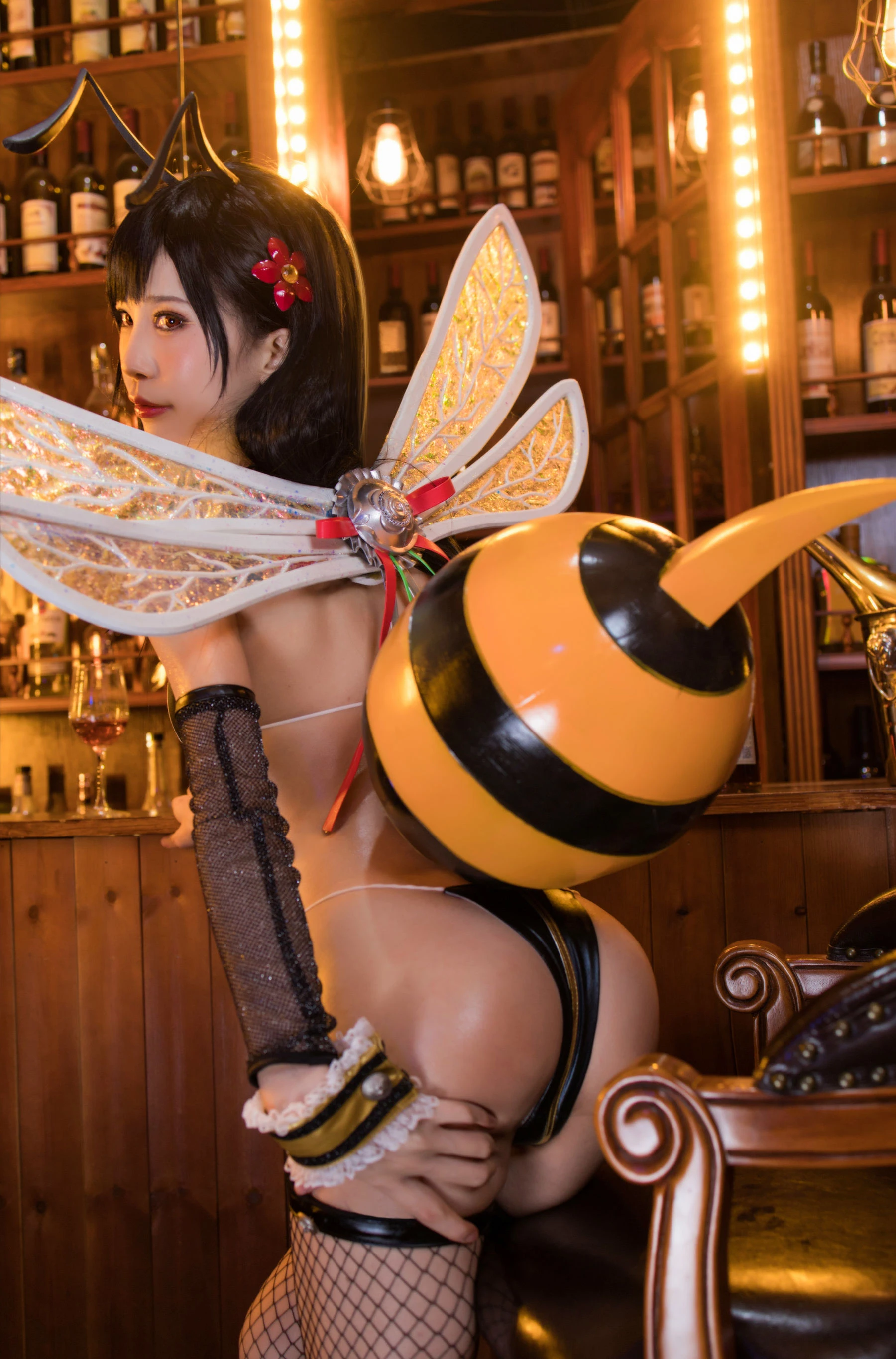 动漫博主水淼aqua – 黑皮蜜蜂插图7