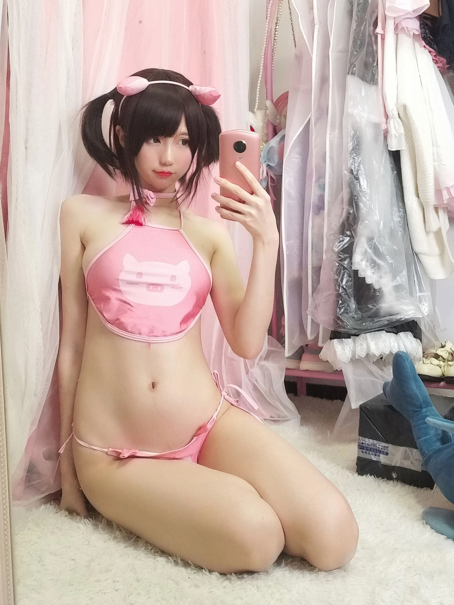 NAGISA魔物喵[fantia] – Pink pig插图2