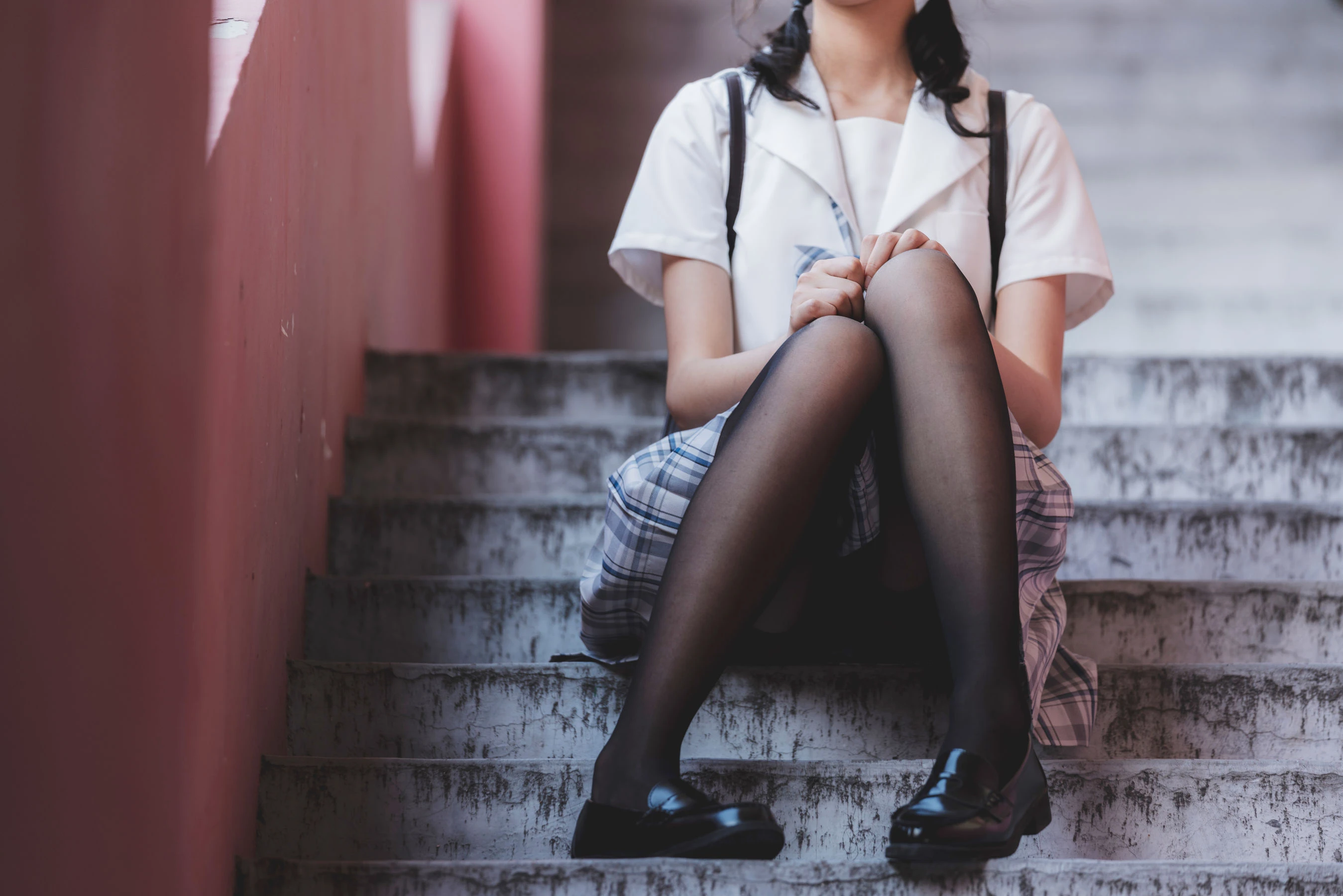 清纯妹子西瓜 制服插图5