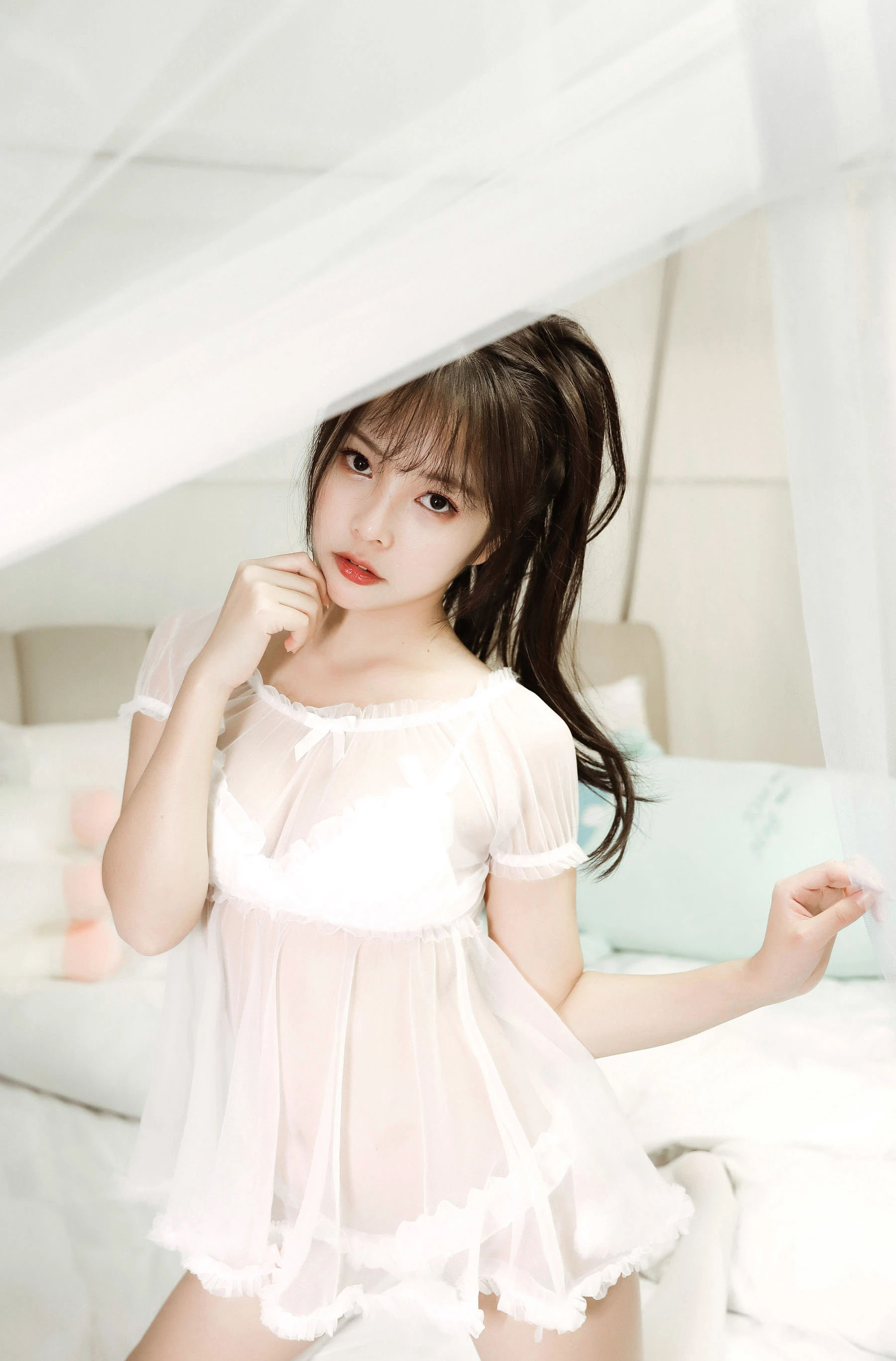 苏嫣嫣阿姨 – 白色猫耳头饰插图7